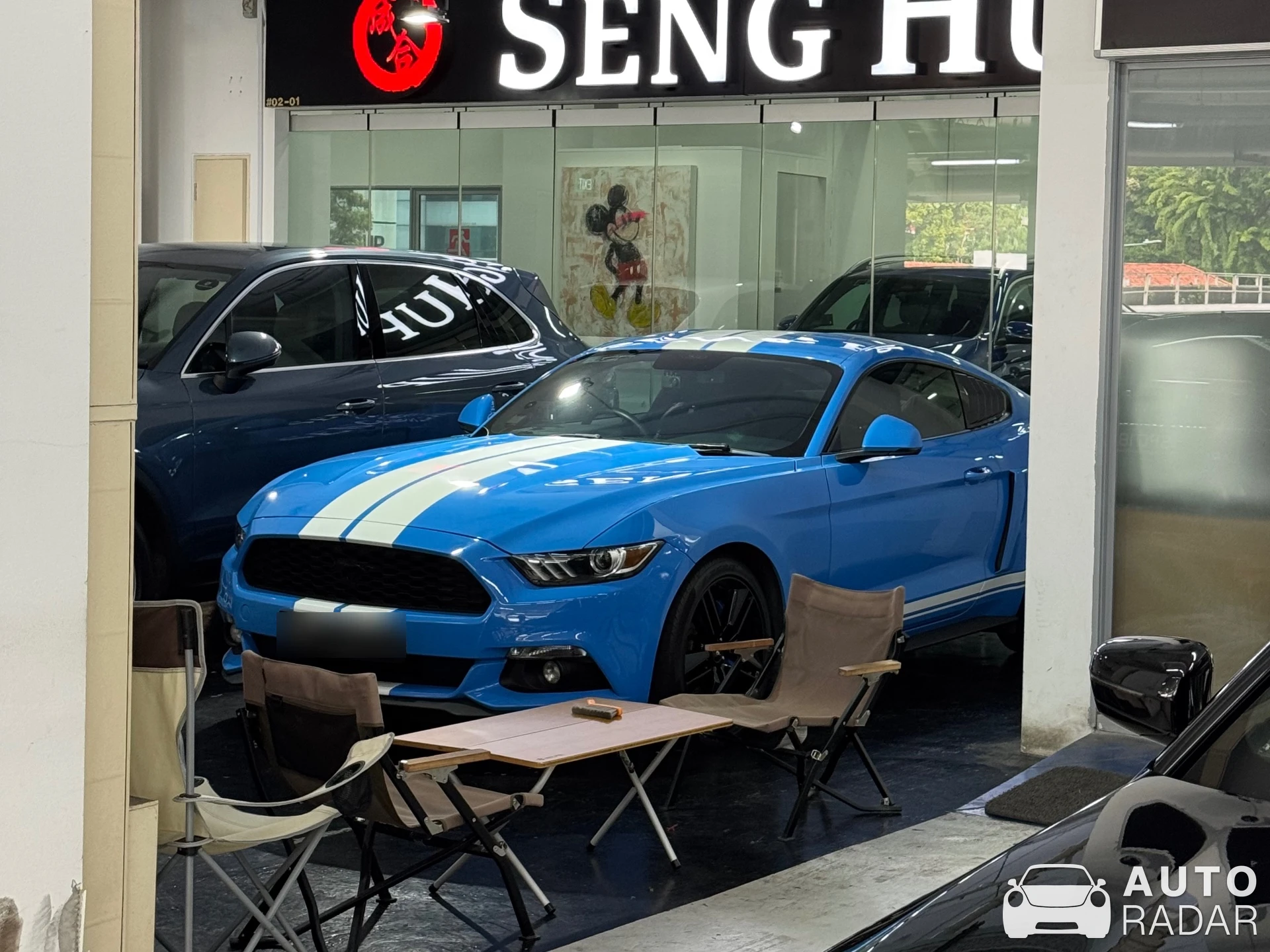 Ford Mustang 2.3 Ecoboost spotted in Singapore