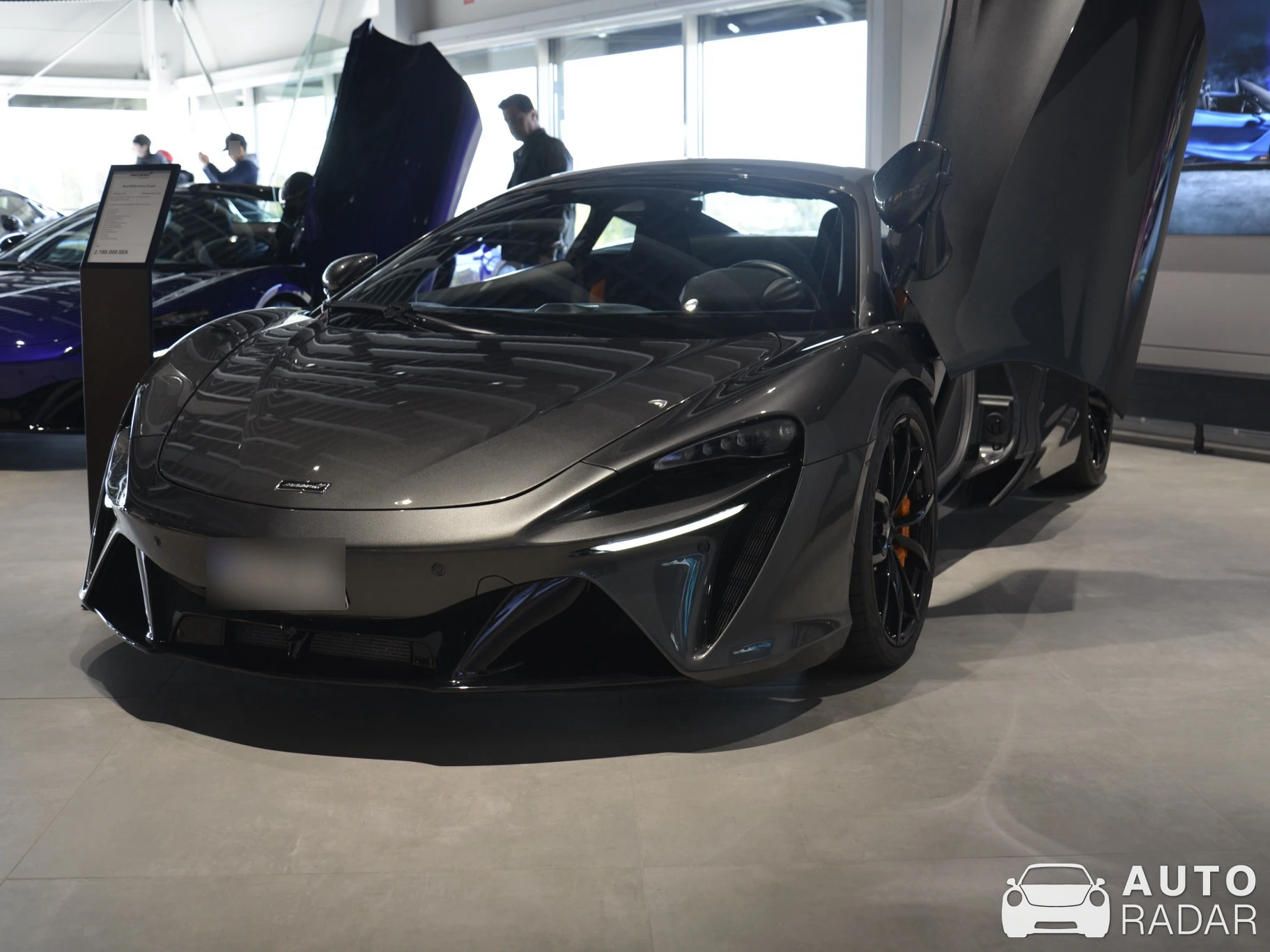 McLaren Artura spotted in Rosersberg