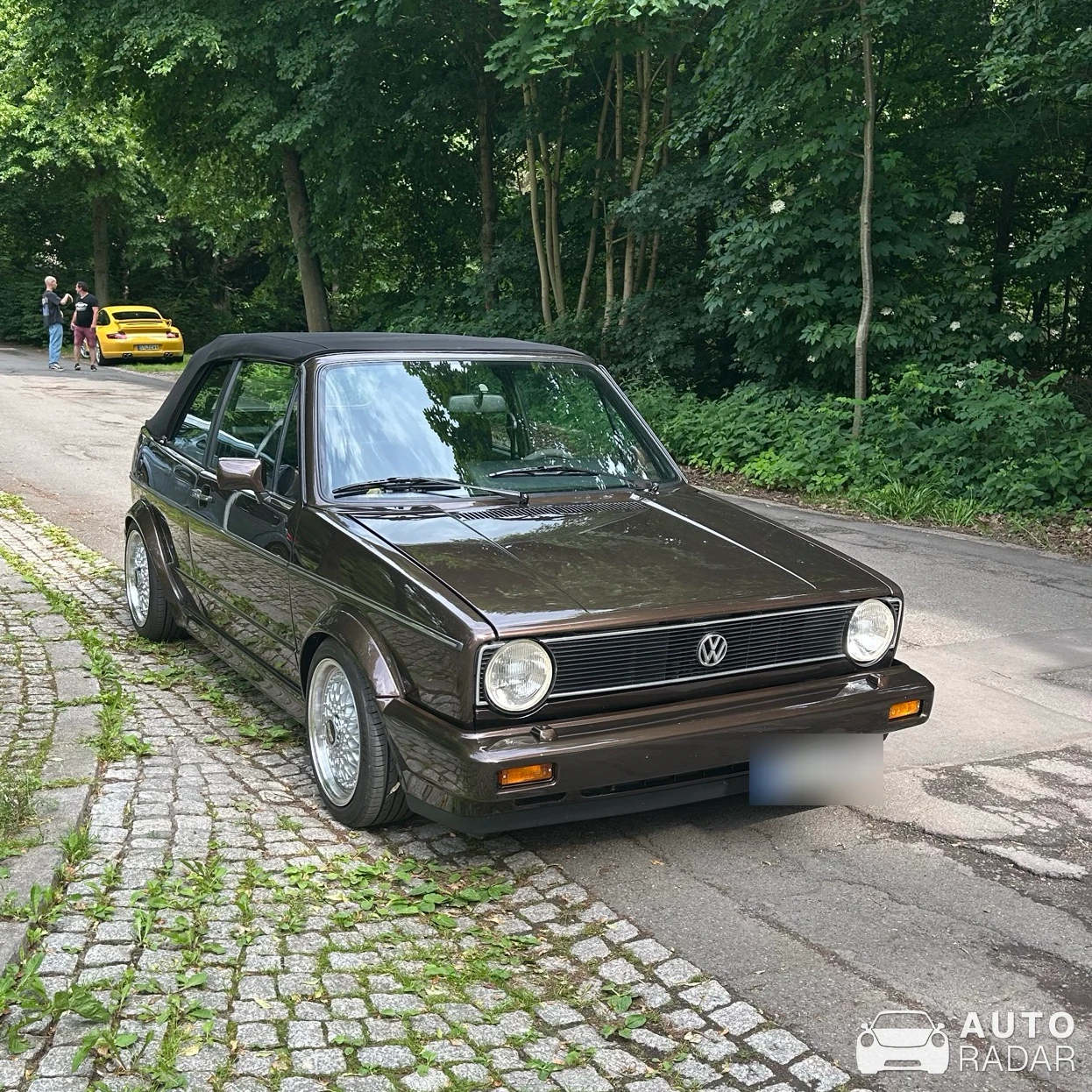 Volkswagen Golf Cabriolet MkI spotted in Lichtenstein/Sachsen