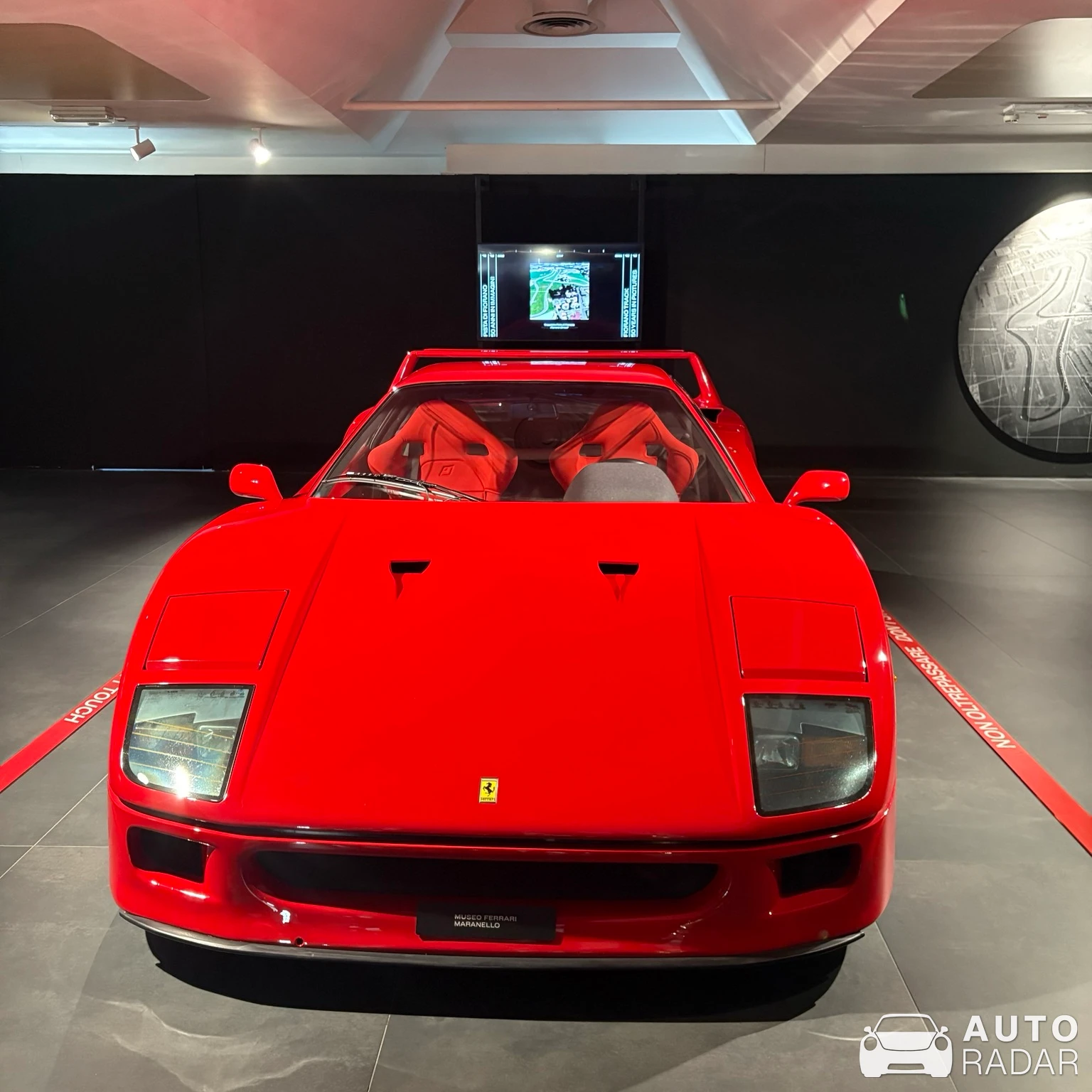 Ferrari F40 spotted in Bologna