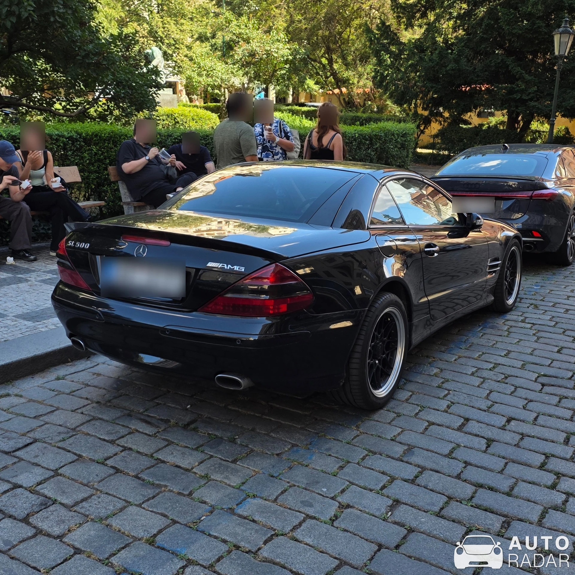 Mercedes-Benz SL 500 R230 spotted in Praha