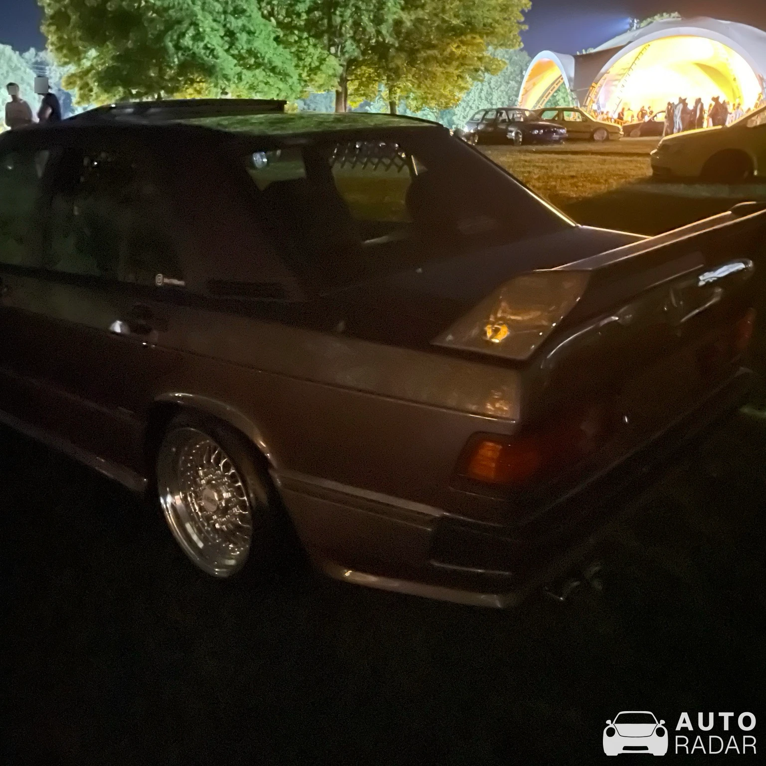 Mercedes-Benz 190E spotted in Monzambano