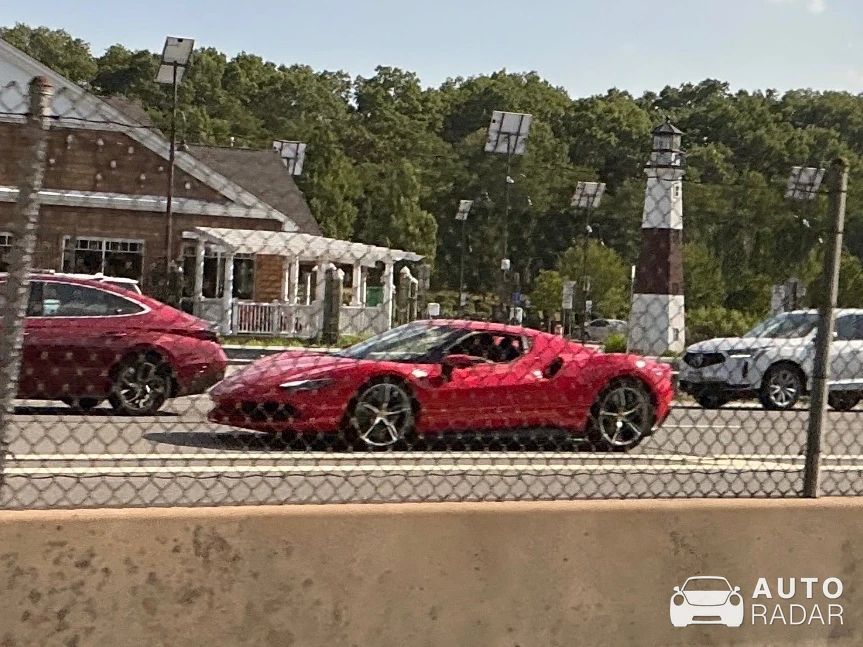 Ferrari 296 GTB spotted in Bellmore