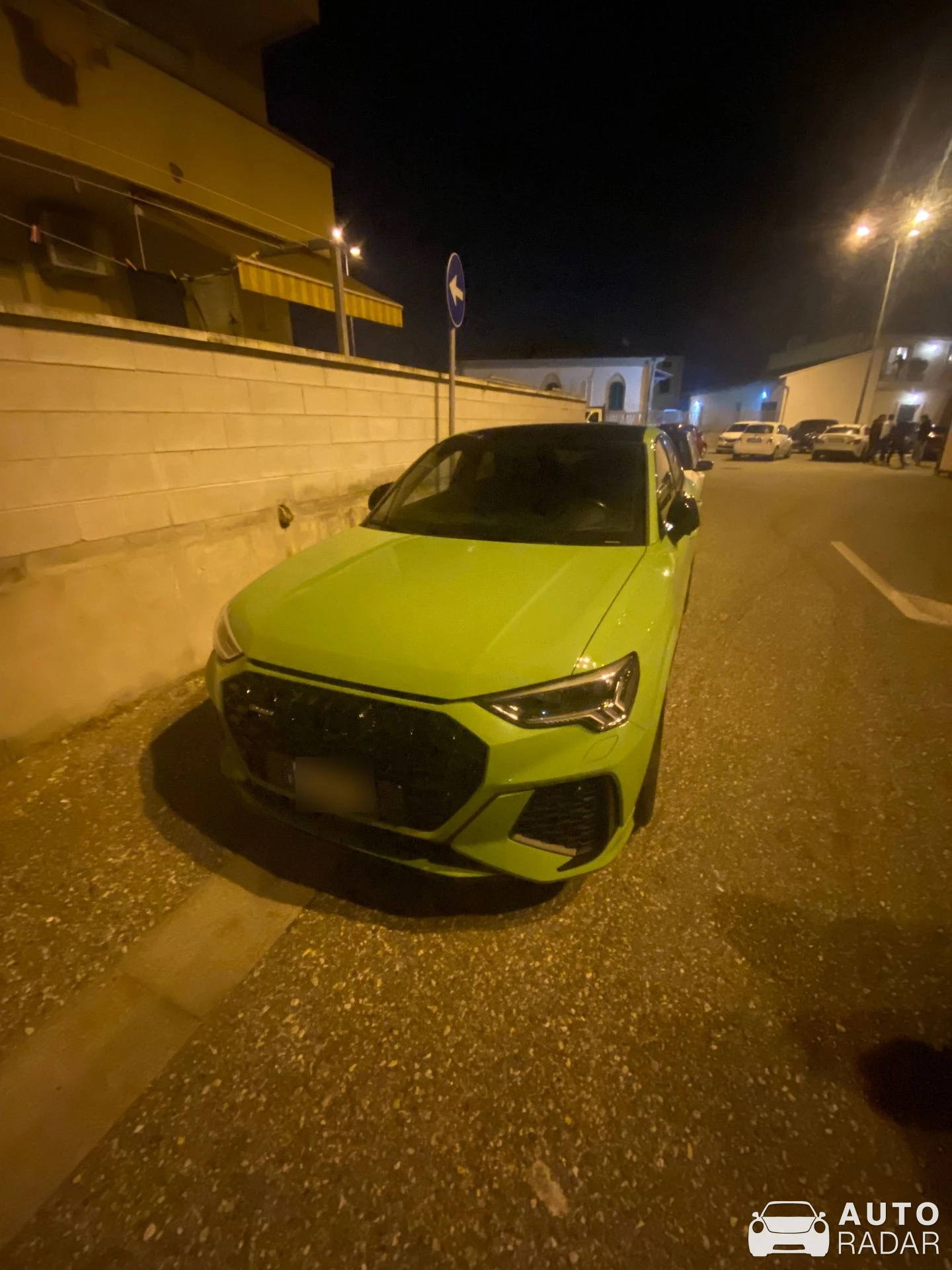 Audi RS Q3 spotted in San Romano, Italy