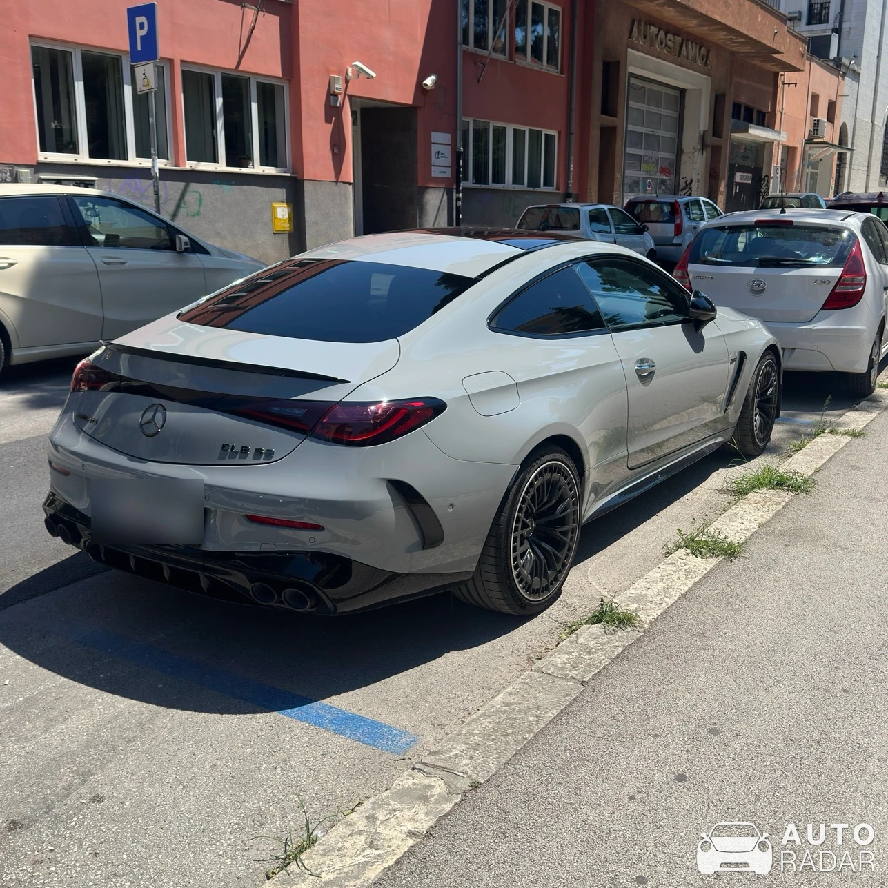 Mercedes-AMG CLE 53 Coupé C206 spotted in Koper