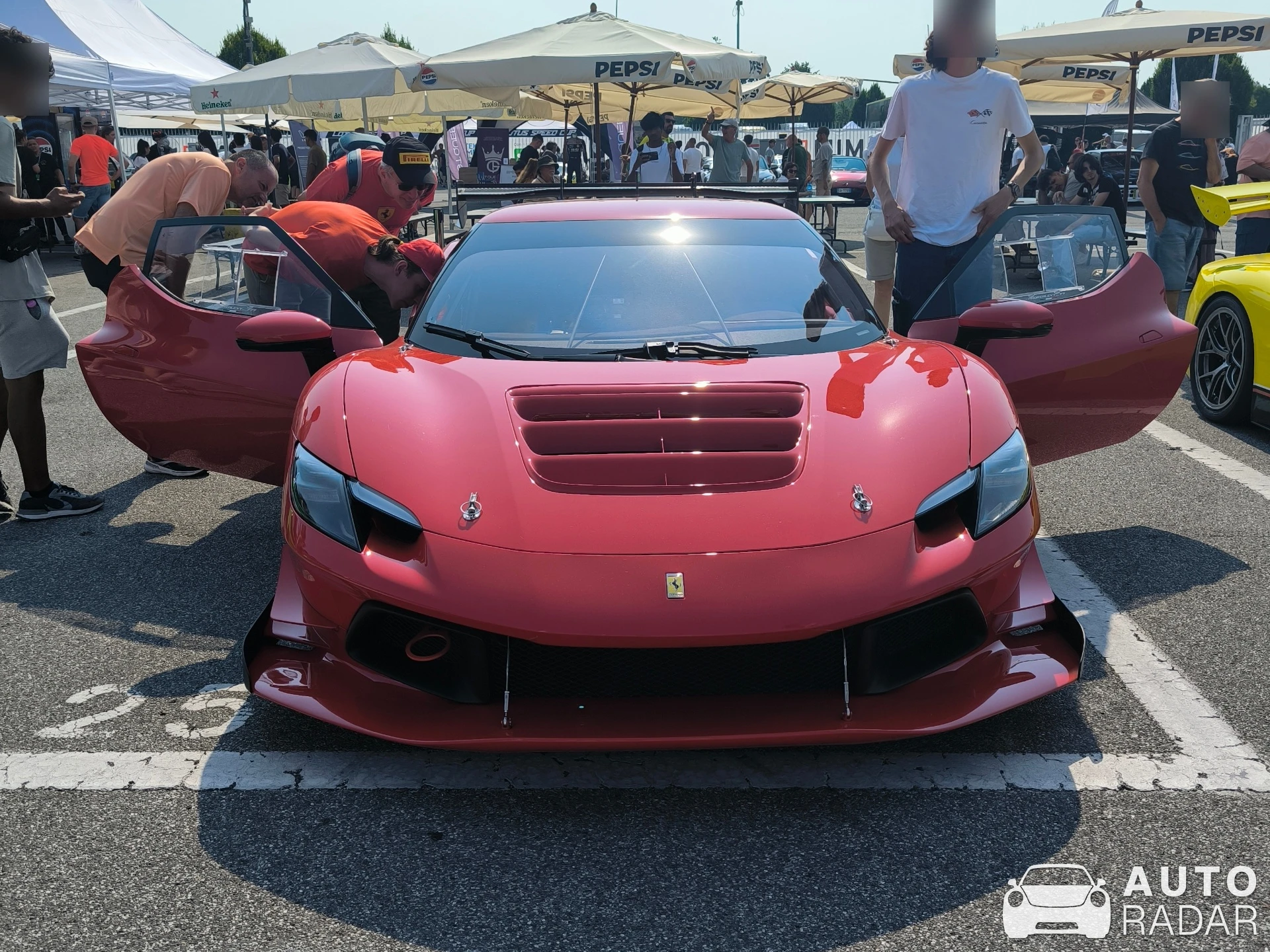 Ferrari 296 GT3 spotted in Monza