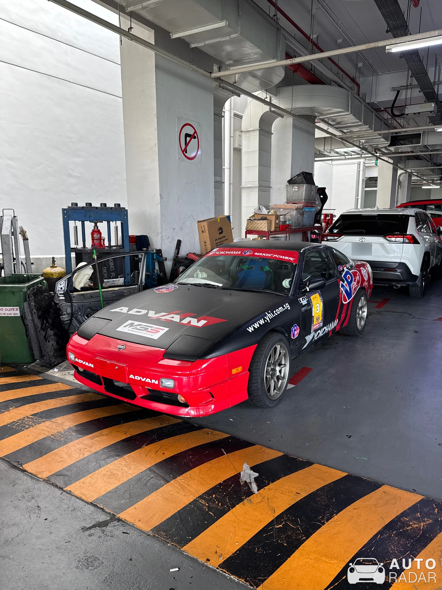 Nissan 180SX spotted in Singapore