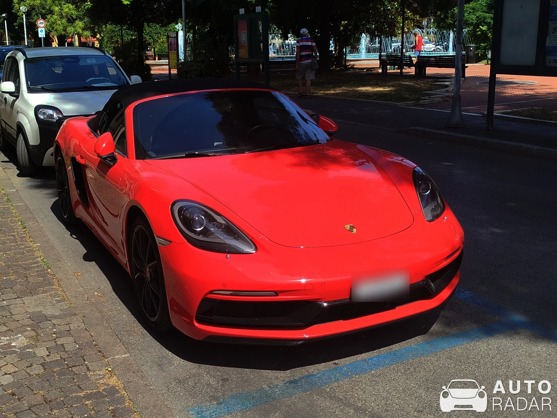 Porsche 718 Boxster spotted in Riccione