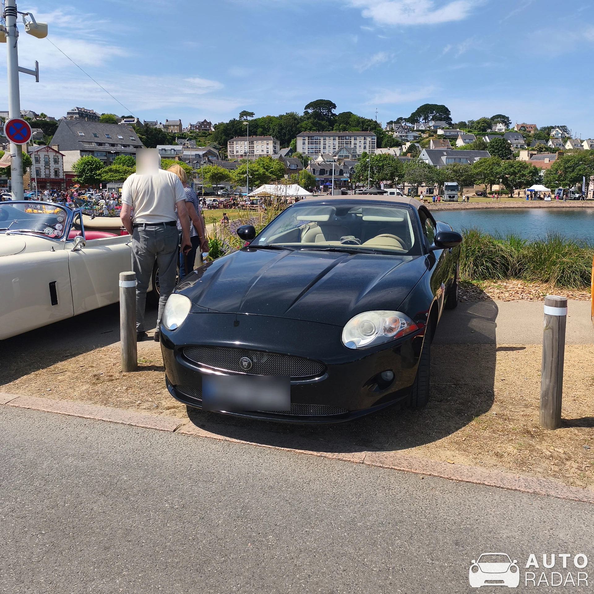Jaguar XK Convertible spotted in Perros-Guirec