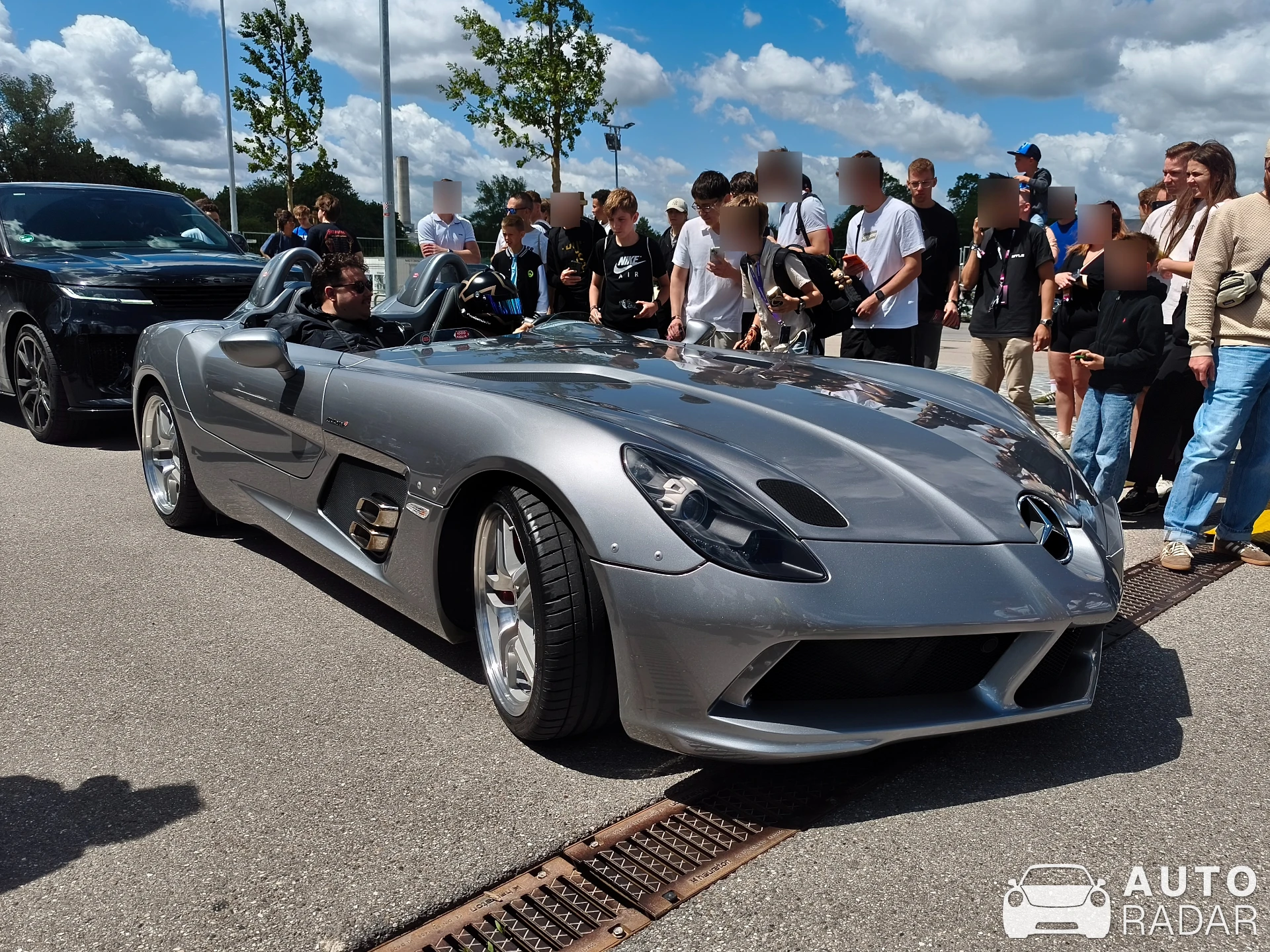 Mercedes-Benz SLR McLaren Stirling Moss spotted in München