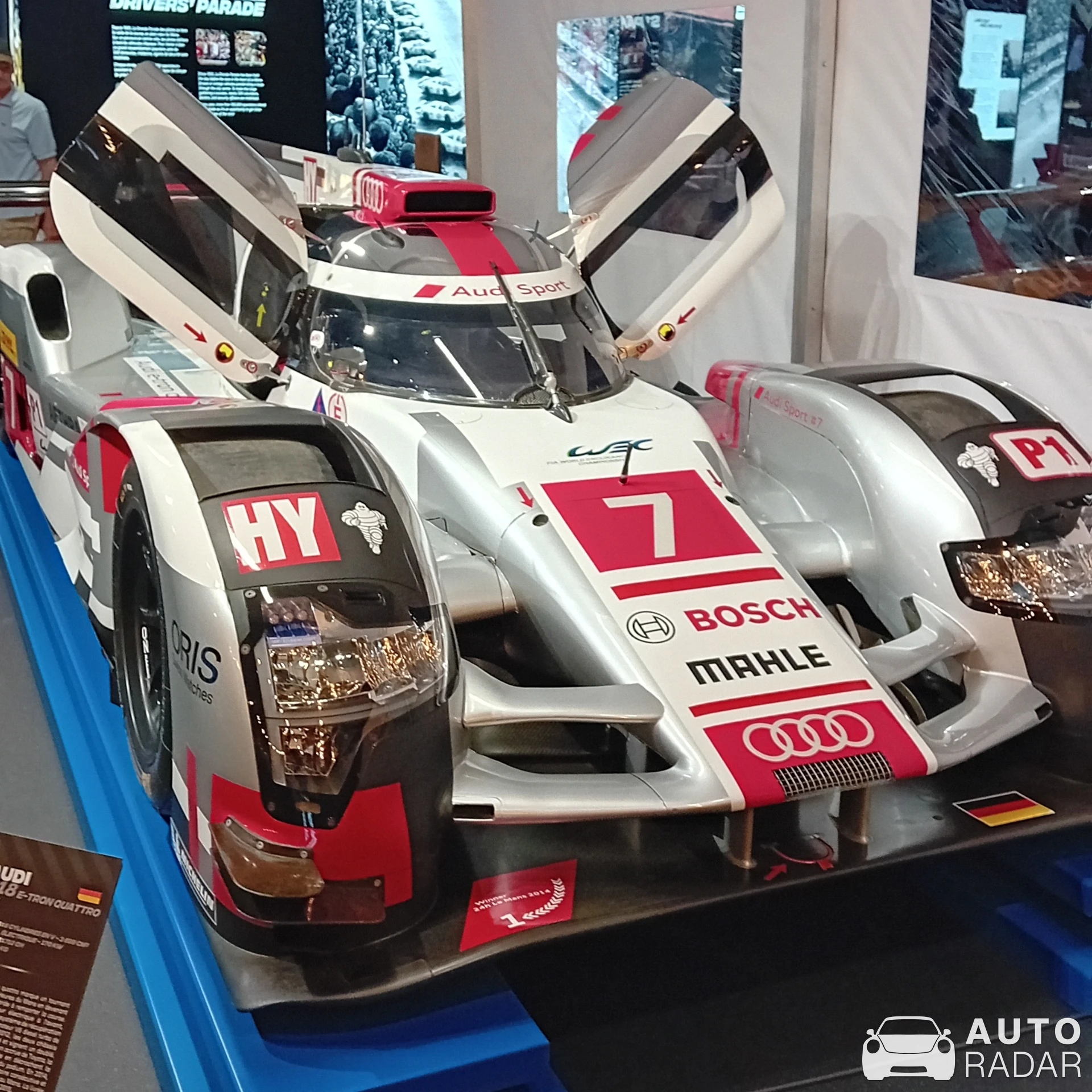 Audi R18 spotted in Le Mans