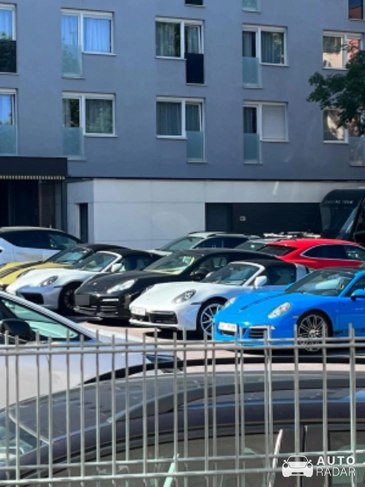 Porsche 991 Carrera MkI spotted in Znojmo