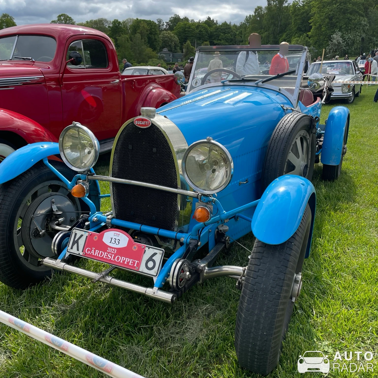 Bugatti Type 43 spotted in Stockholm