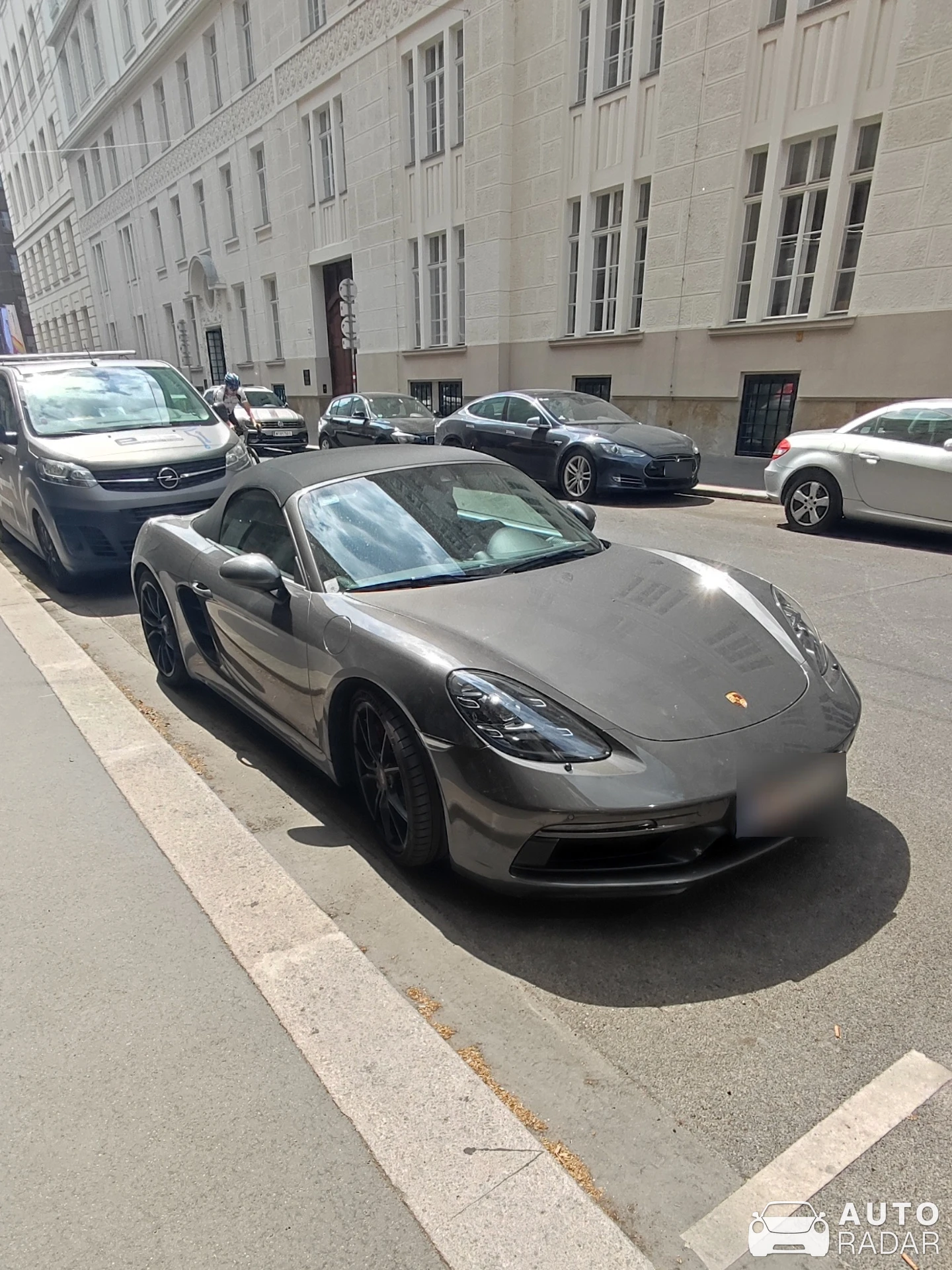 Porsche 718 Boxster GTS spotted in Vienna