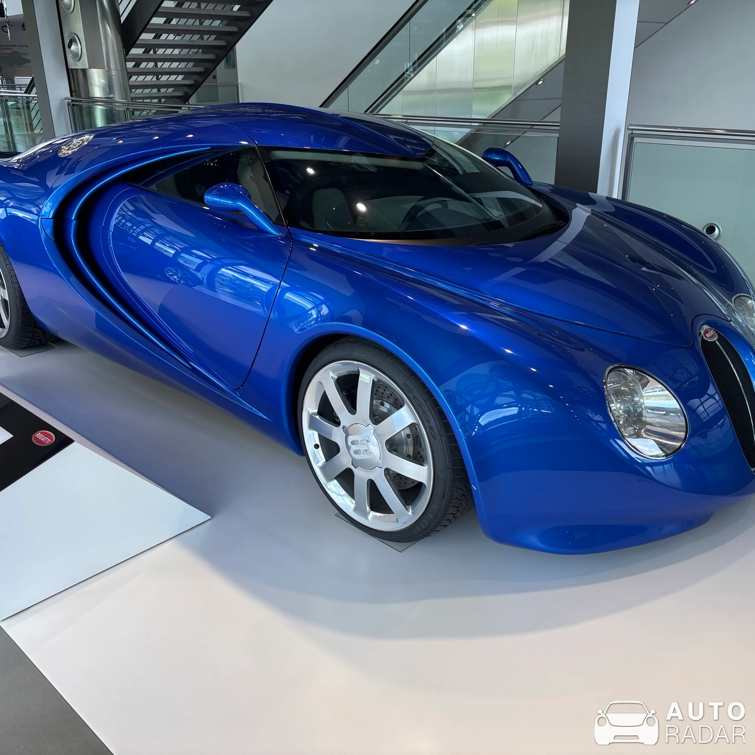 Bugatti EB112 spotted in Wolfsburg