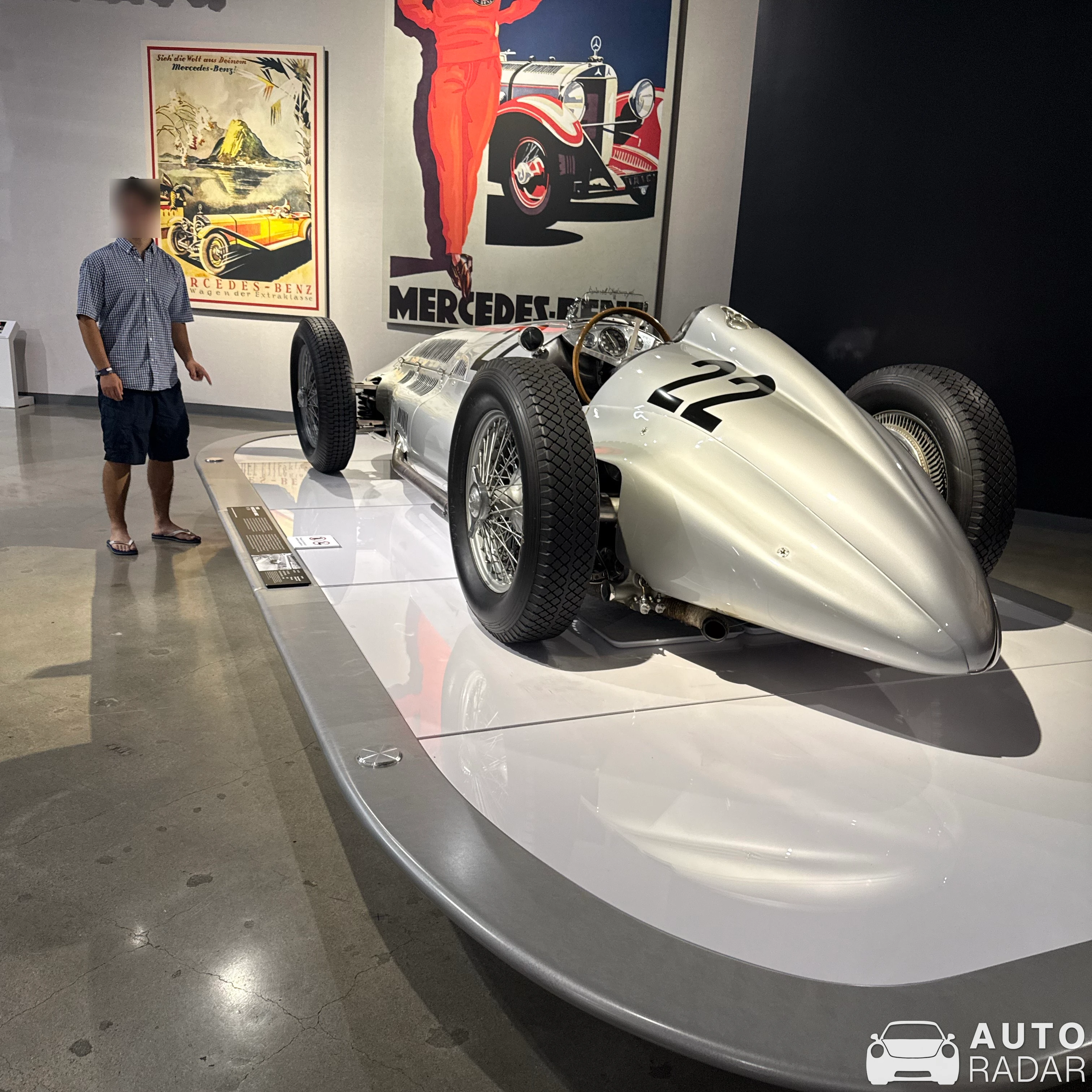 Mercedes W125 spotted in Los Angeles
