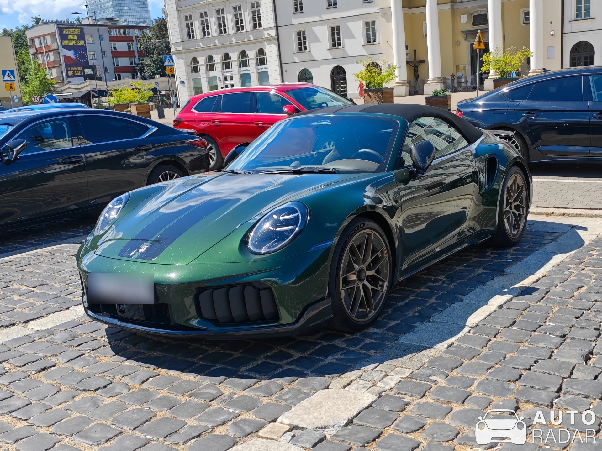 Porsche 992 Turbo S Cabriolet MkII spotted in Warszawa