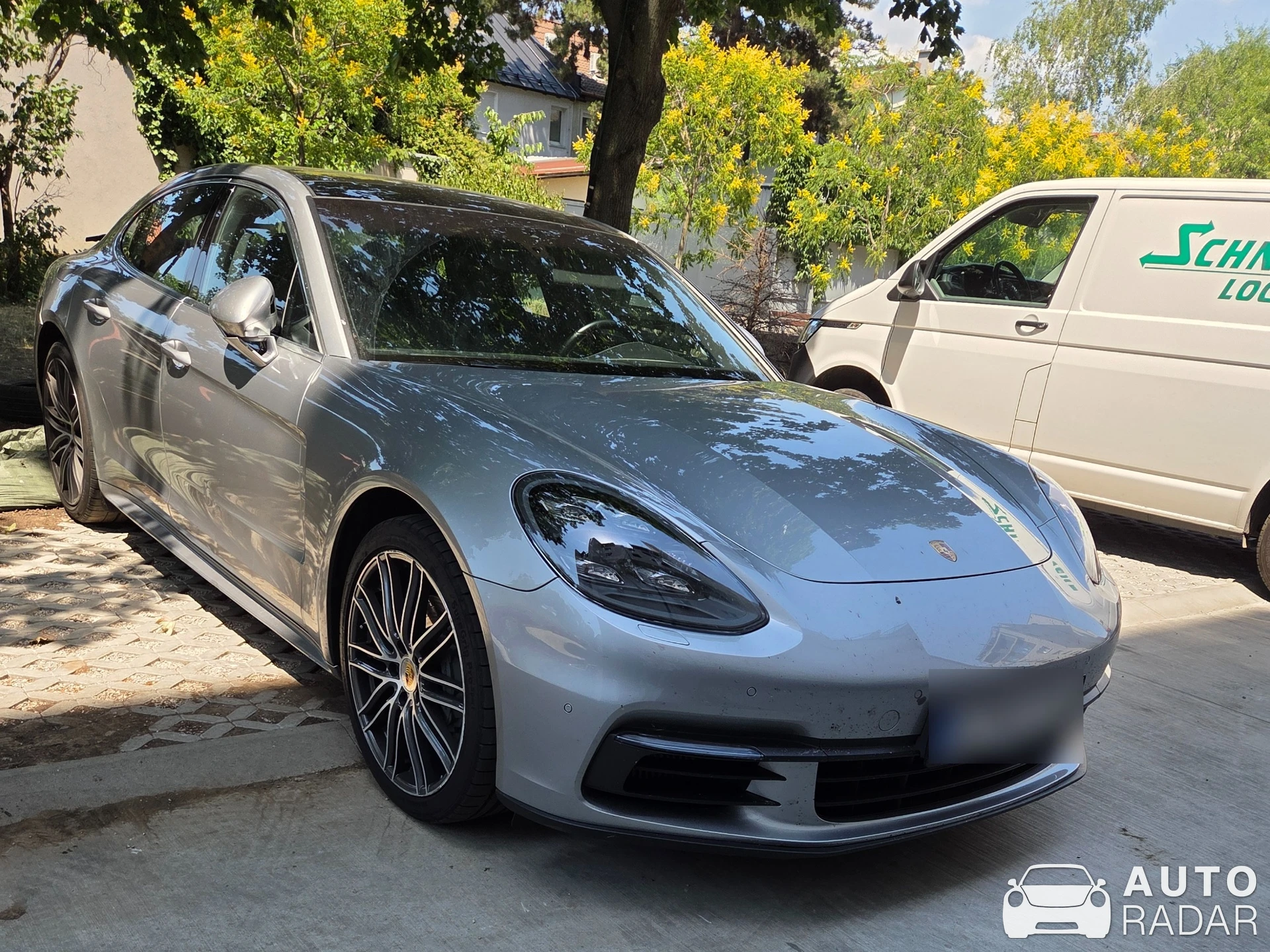 Porsche 971 Panamera 4 spotted in Bratislava