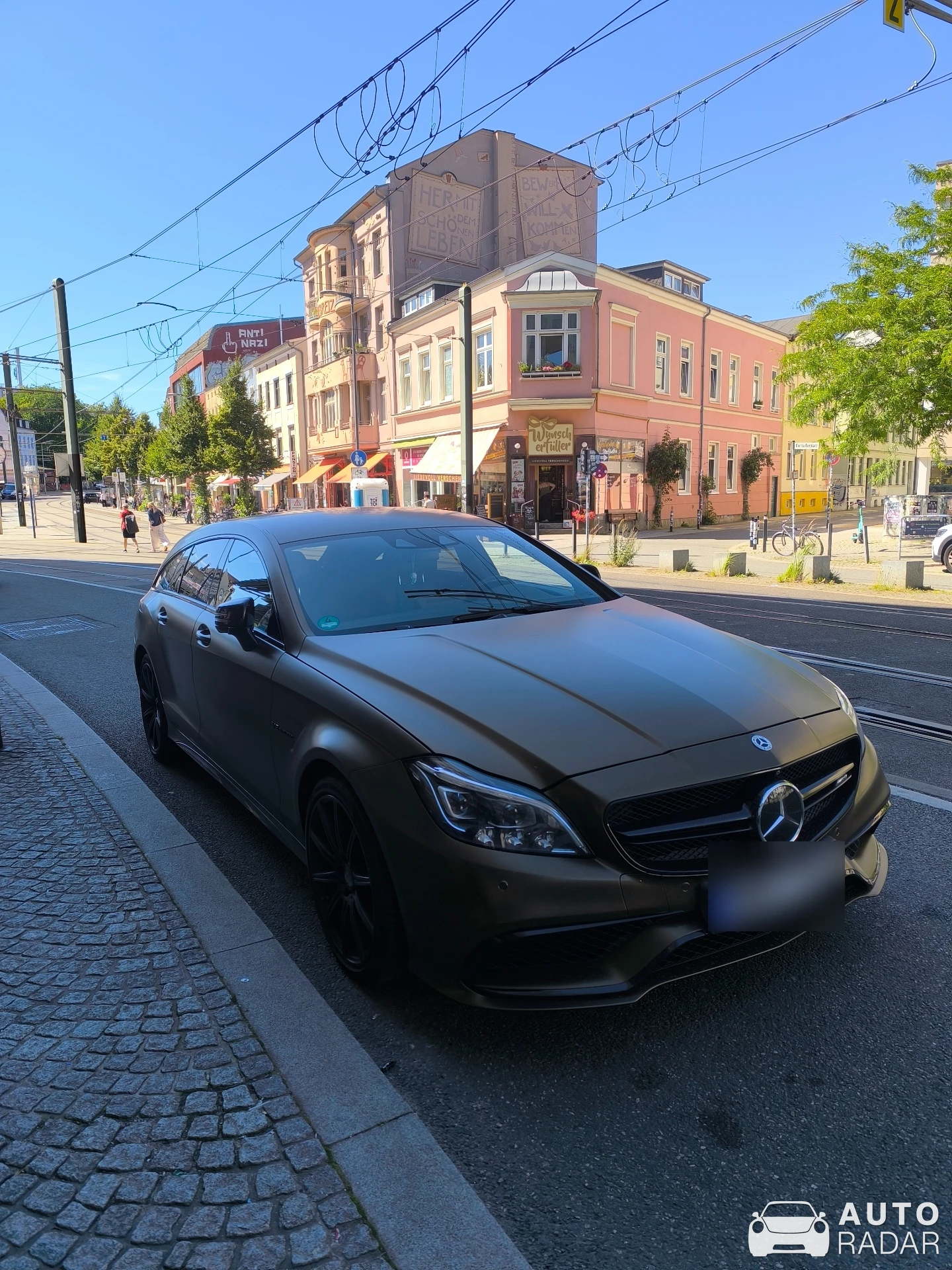 Mercedes-Benz CLS 63 AMG spotted in Rostock