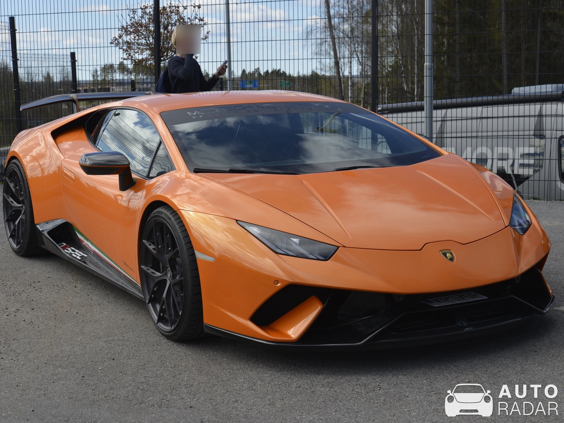 Lamborghini Huracán LP640-4 Performante spotted in Rosersberg