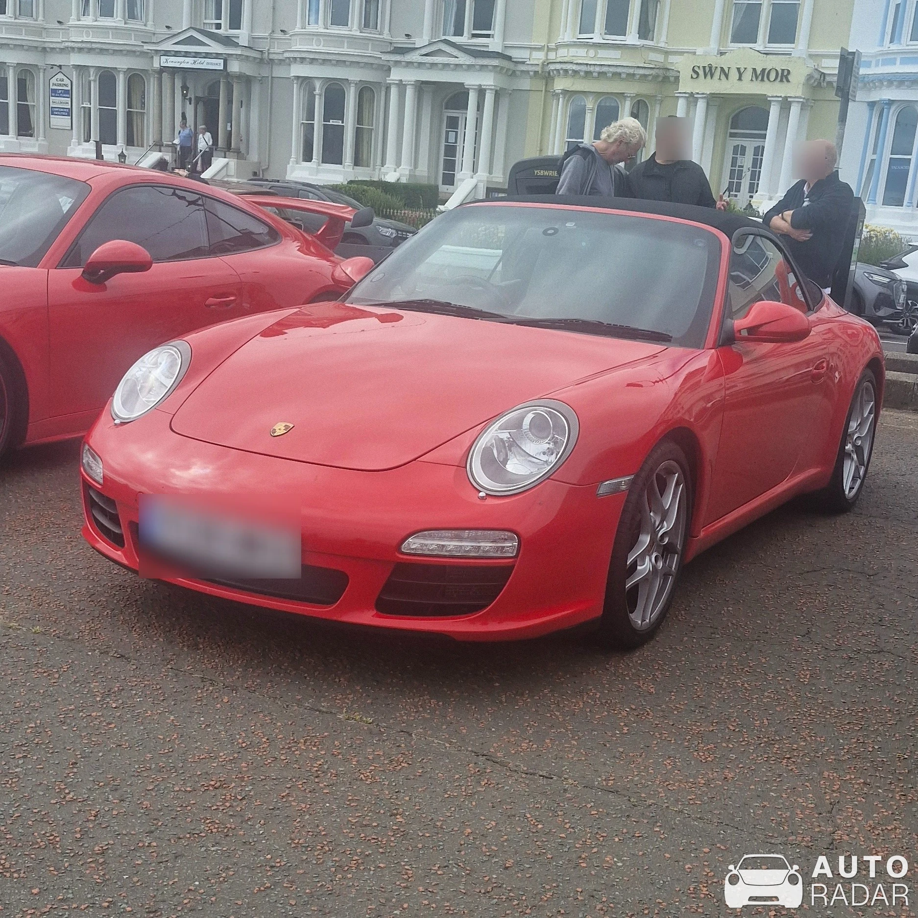 Porsche 997 Carrera Cabriolet spotted in Llandudno