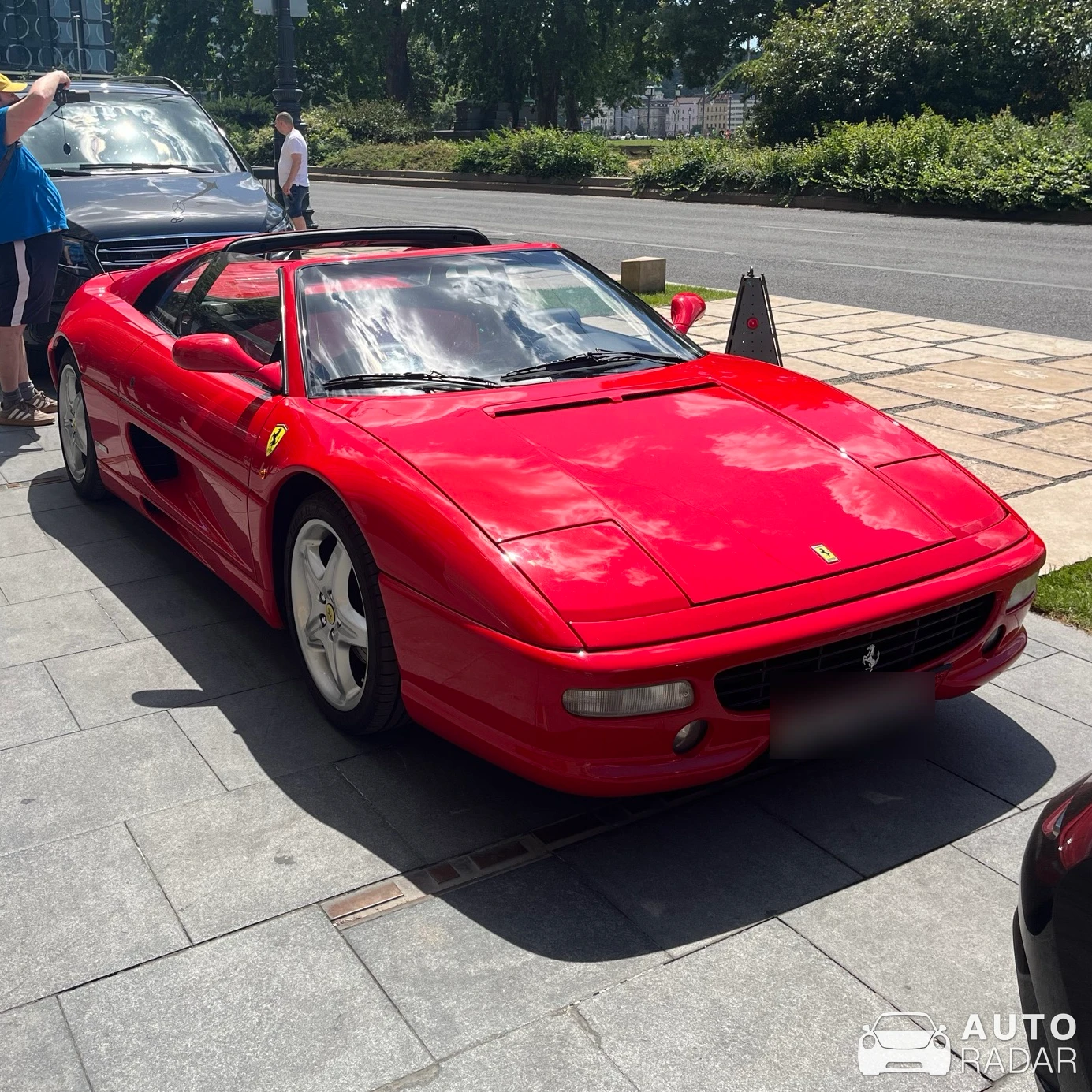 Ferrari F355 Spider spotted in Budapest