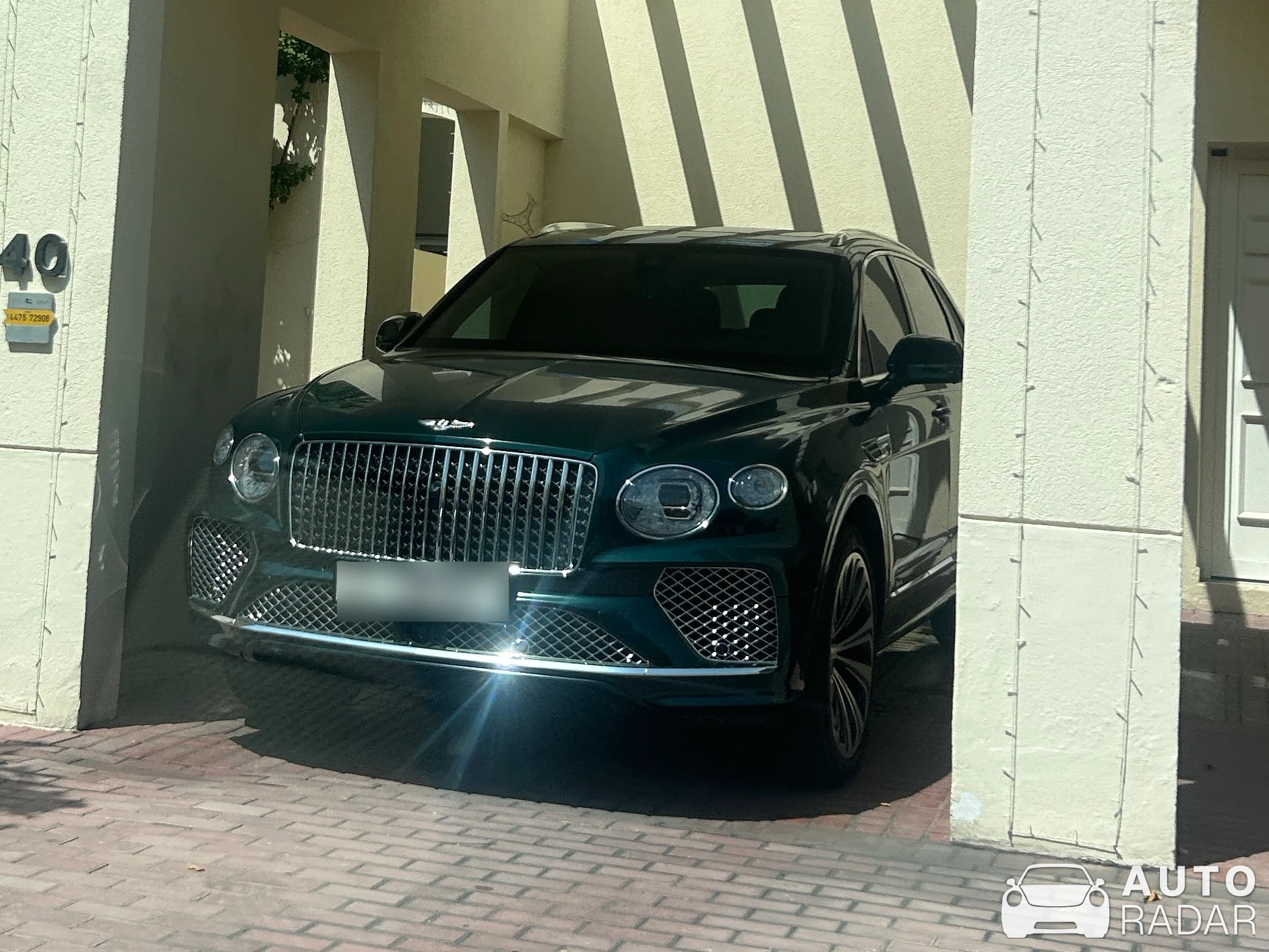 Bentley Bentayga EWB spotted in Dubai