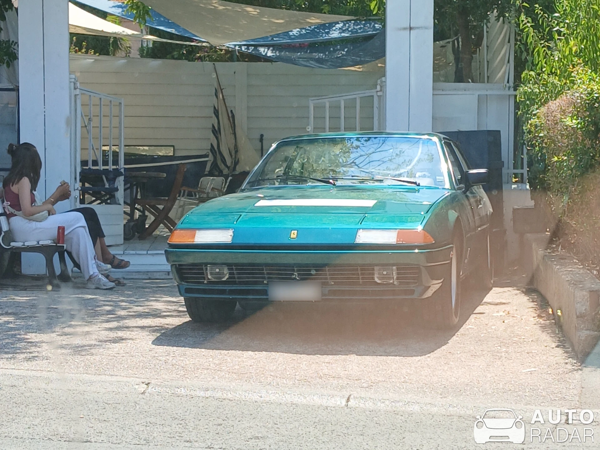Ferrari 400 spotted in Saint-Tropez
