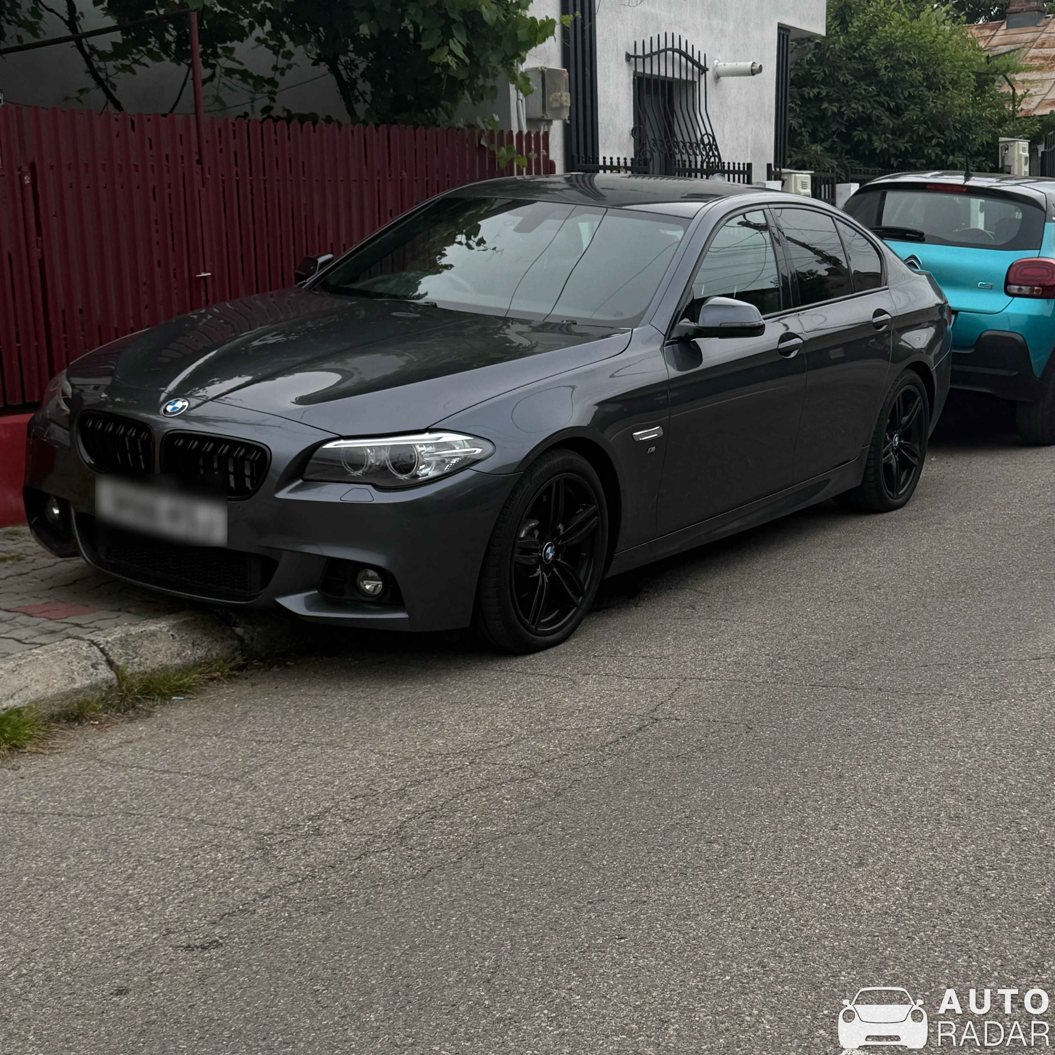 BMW 5 Series F10 spotted in Tirgoviste