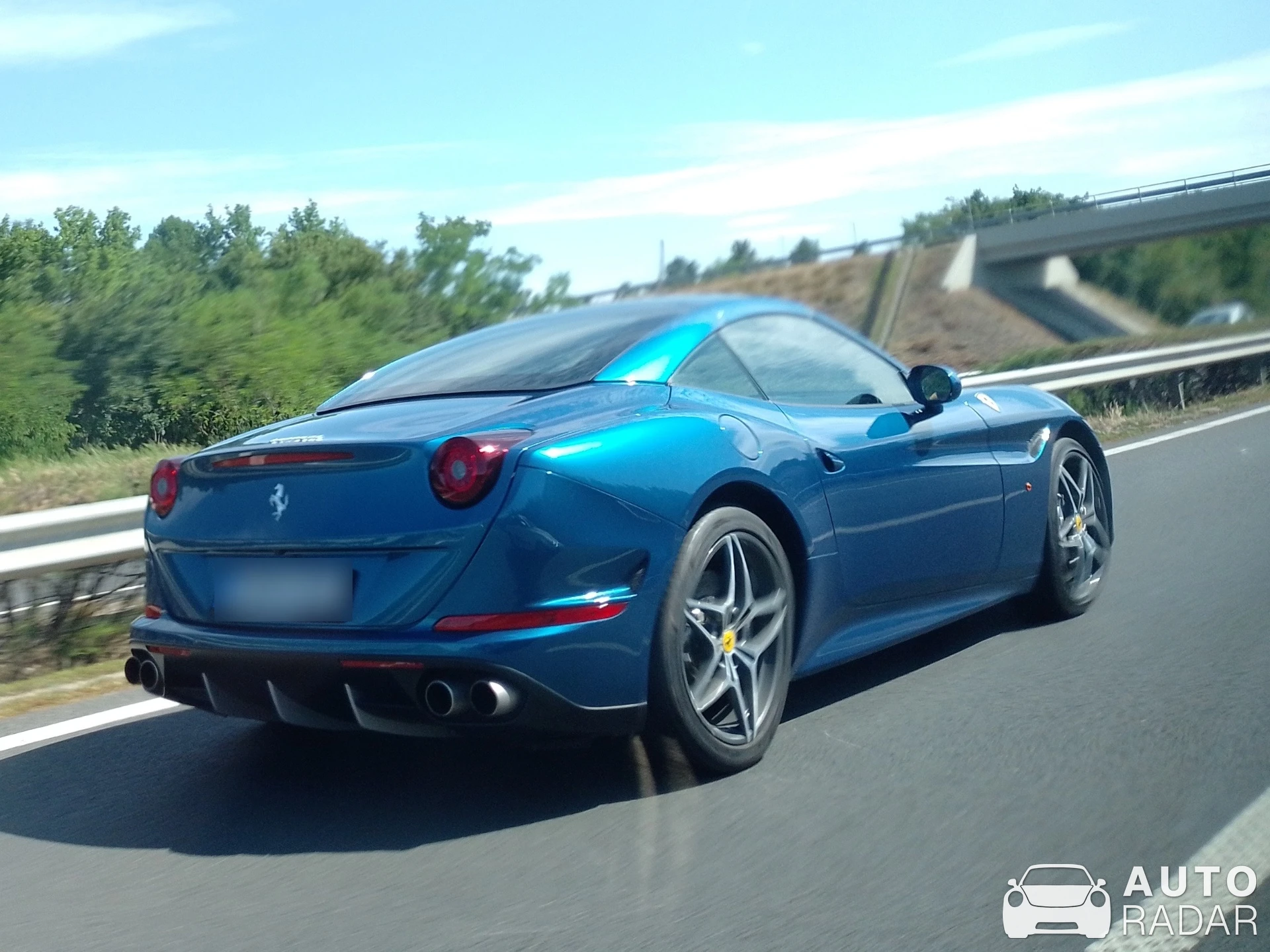 Ferrari California T spotted in Mezőkövesd