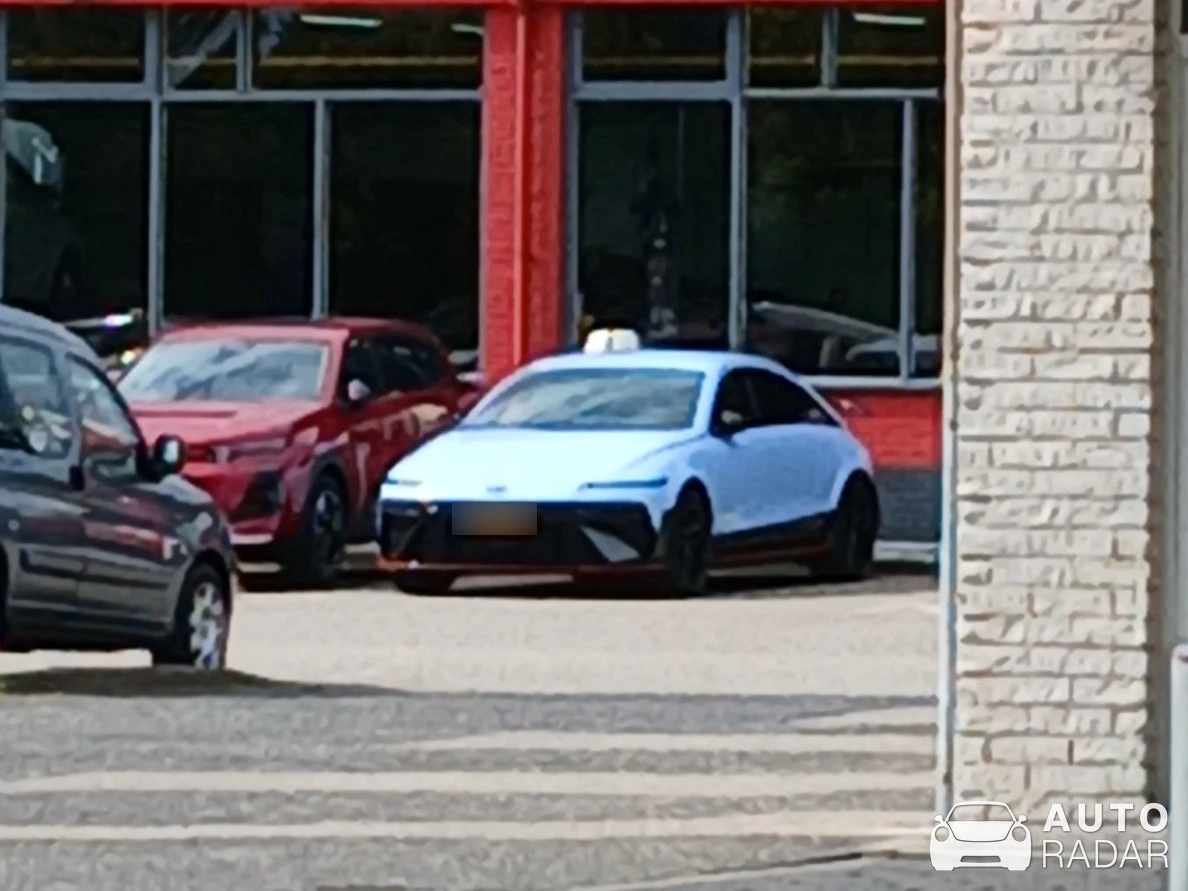 Hyundai Ioniq 6 spotted in Ruurlo