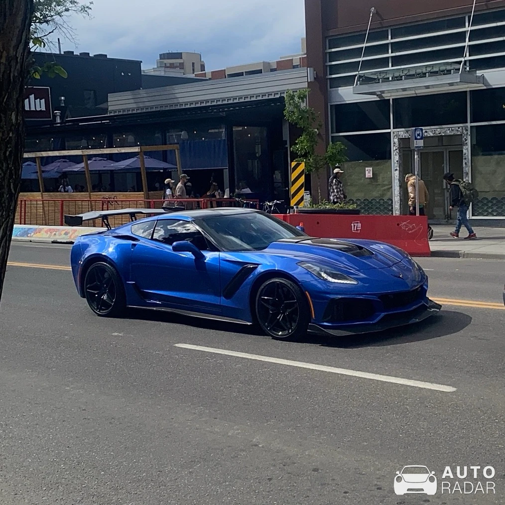 Chevrolet Corvette ZR1 spotted in Calgary