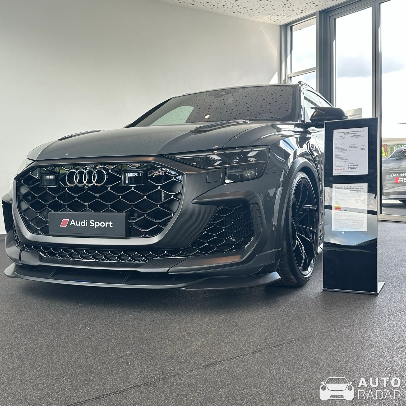 Audi ABT RS Q8 Signature Edition spotted in Meppen