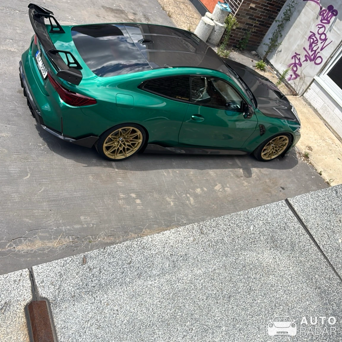 BMW M4 G82 CSL spotted in Liberec