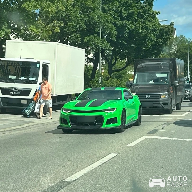 Chevrolet Camaro SS spotted in München