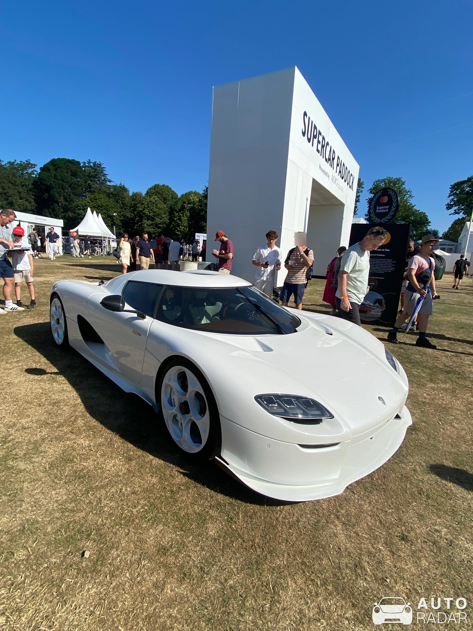 Koenigsegg CC850 spotted in Worthing