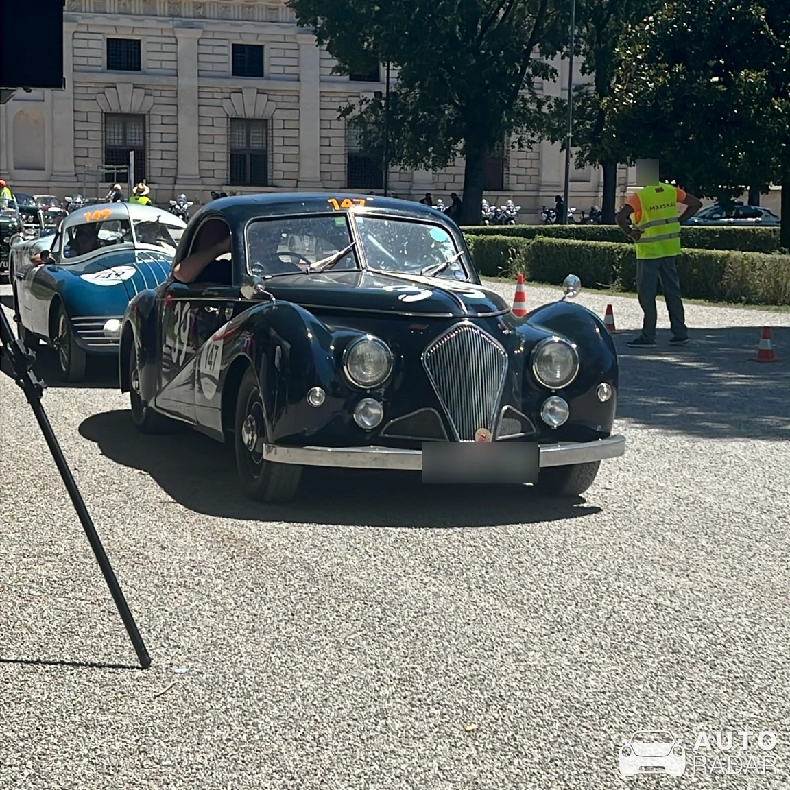 Aston Martin DB2 spotted in Mantova