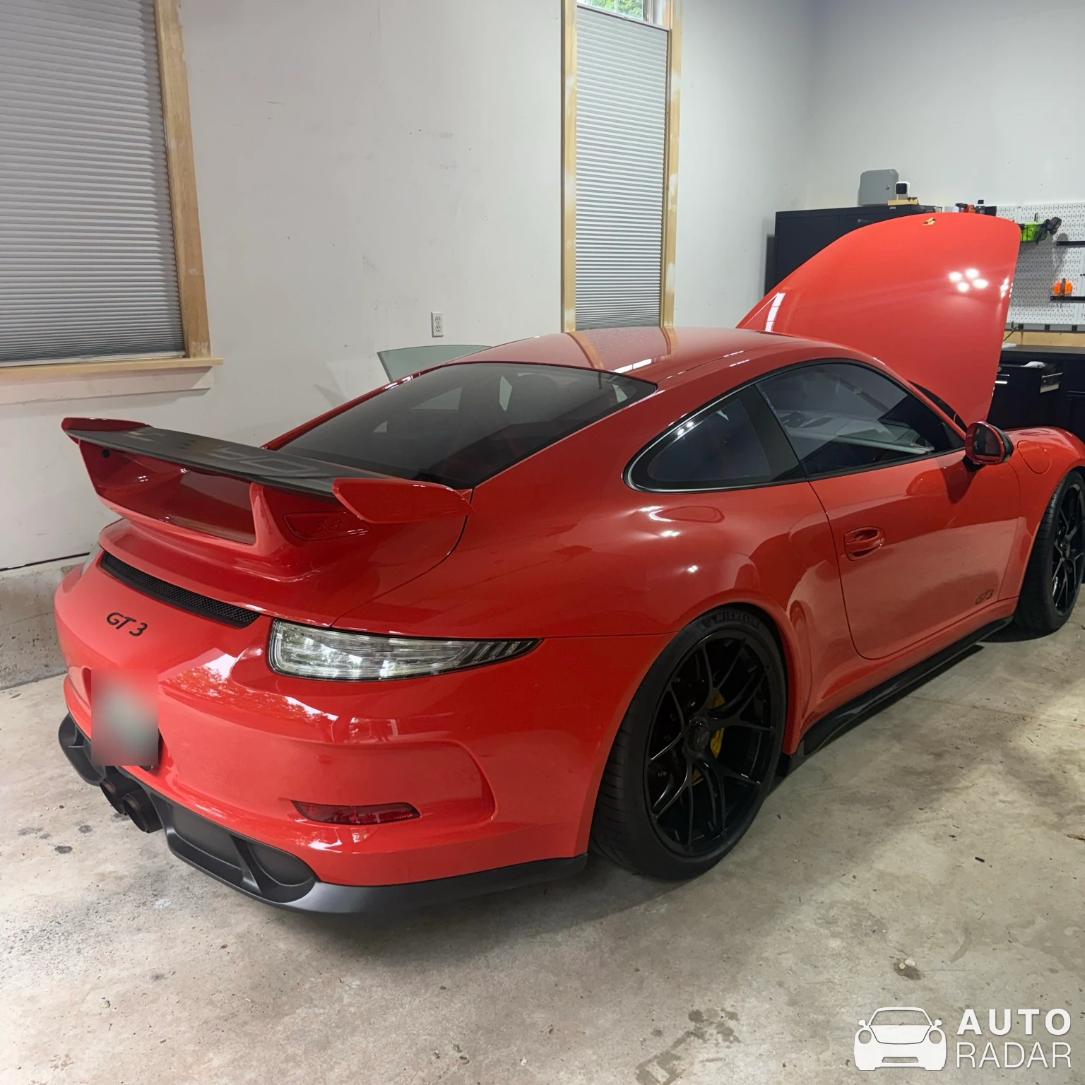 Porsche 991 GT3 MkI spotted in Guilford