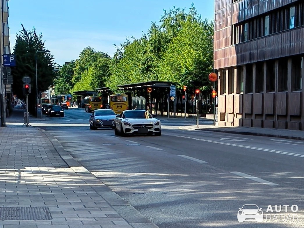 Mercedes-AMG GT C190 spotted in Uppsala