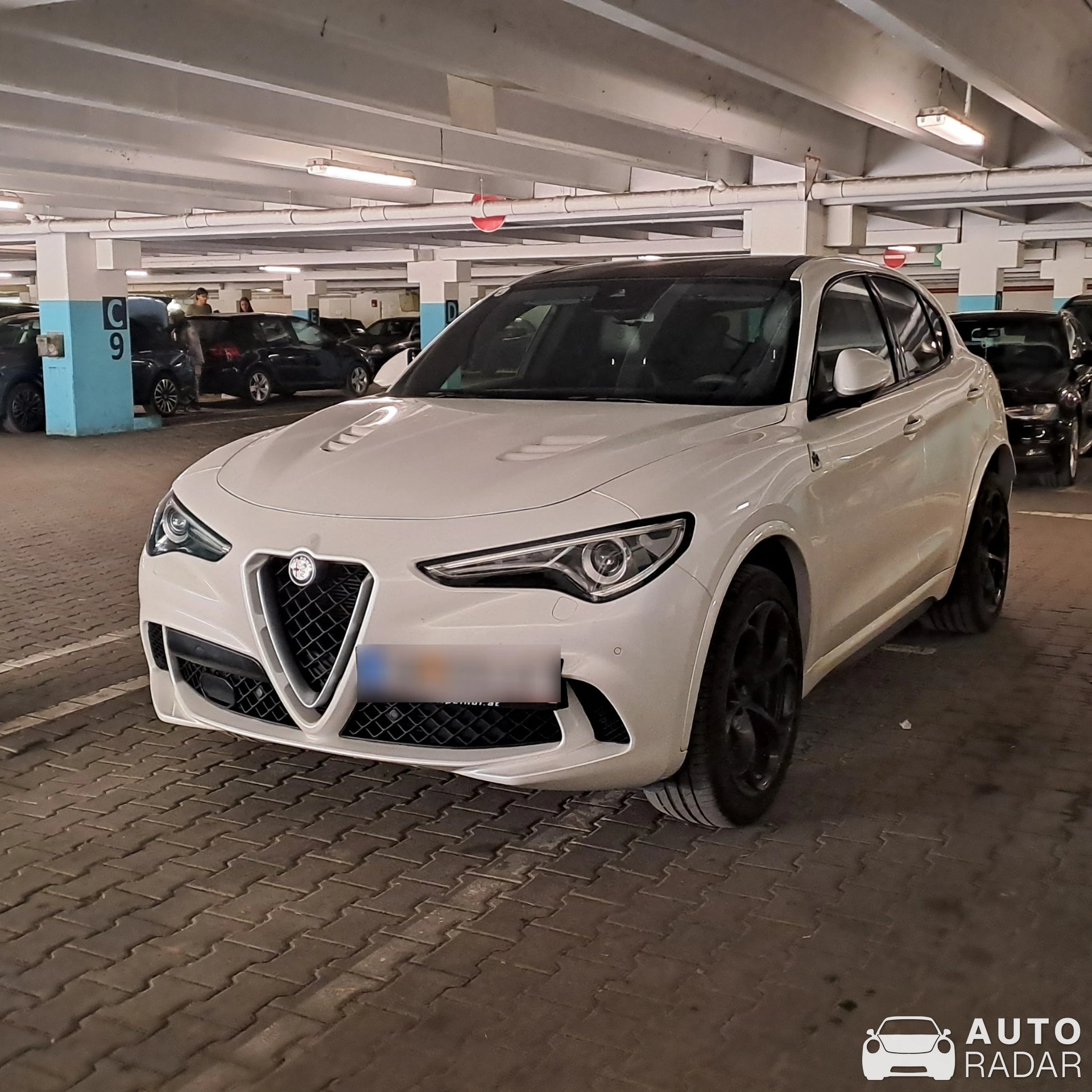 Alfa Romeo Stelvio Quadrifoglio spotted in Szombathely