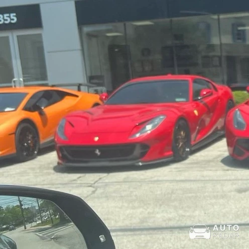 Ferrari 812 Competizione spotted in Schwenksville