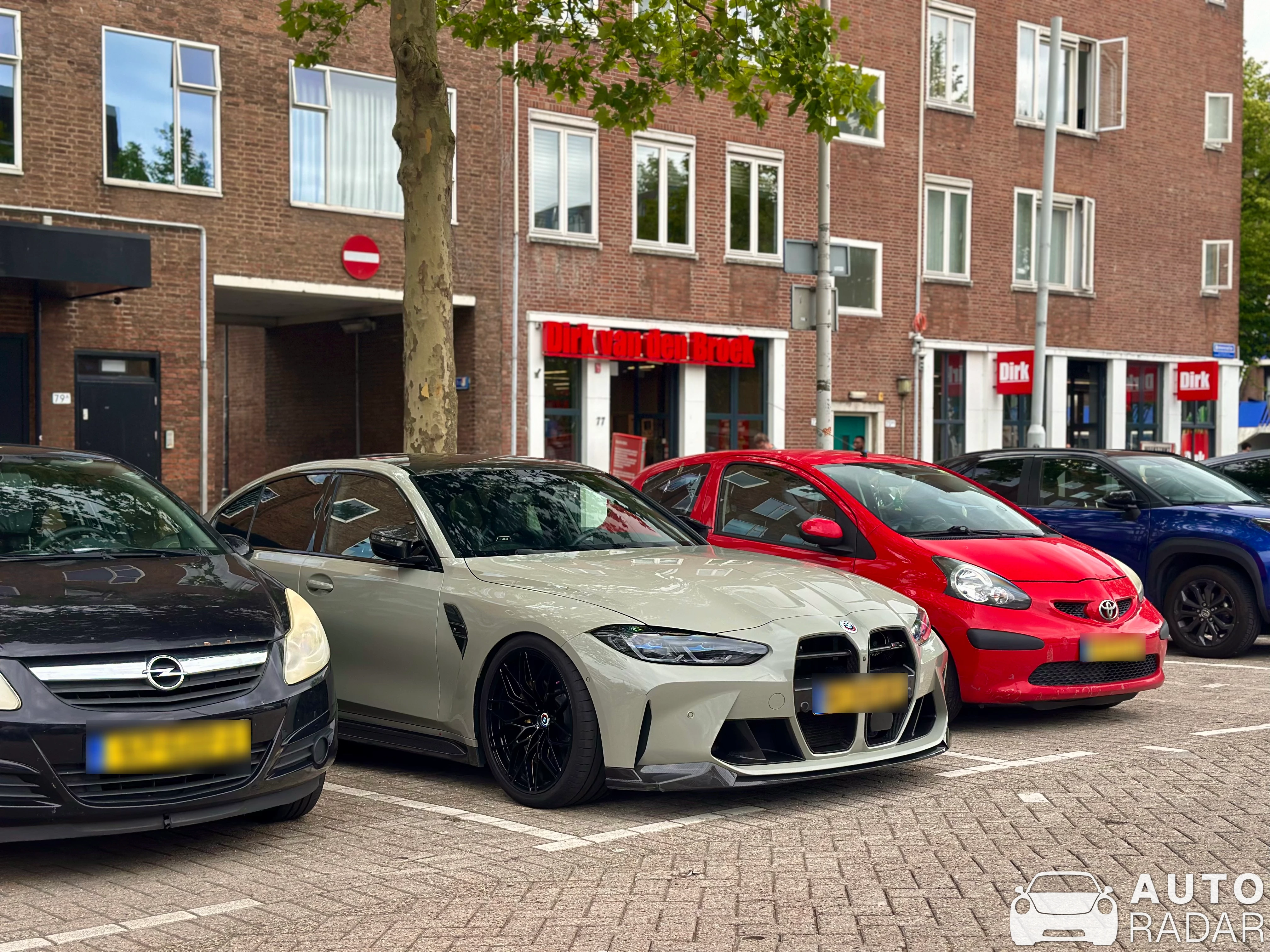 BMW M3 G80 Sedan Competition Vorsteiner spotted in Rotterdam
