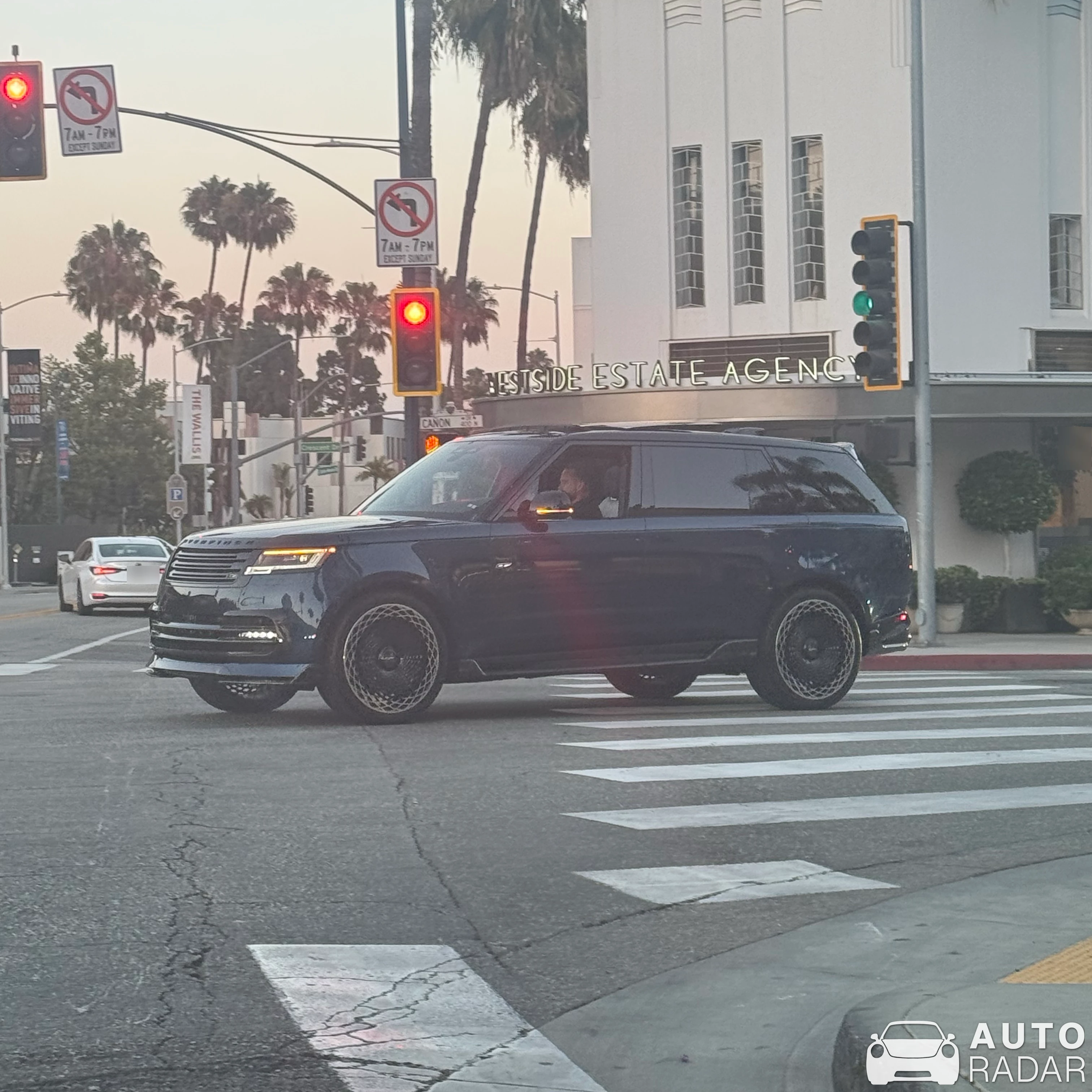 Land Rover Range Rover Overfinch GT SVR spotted in Beverly Hills