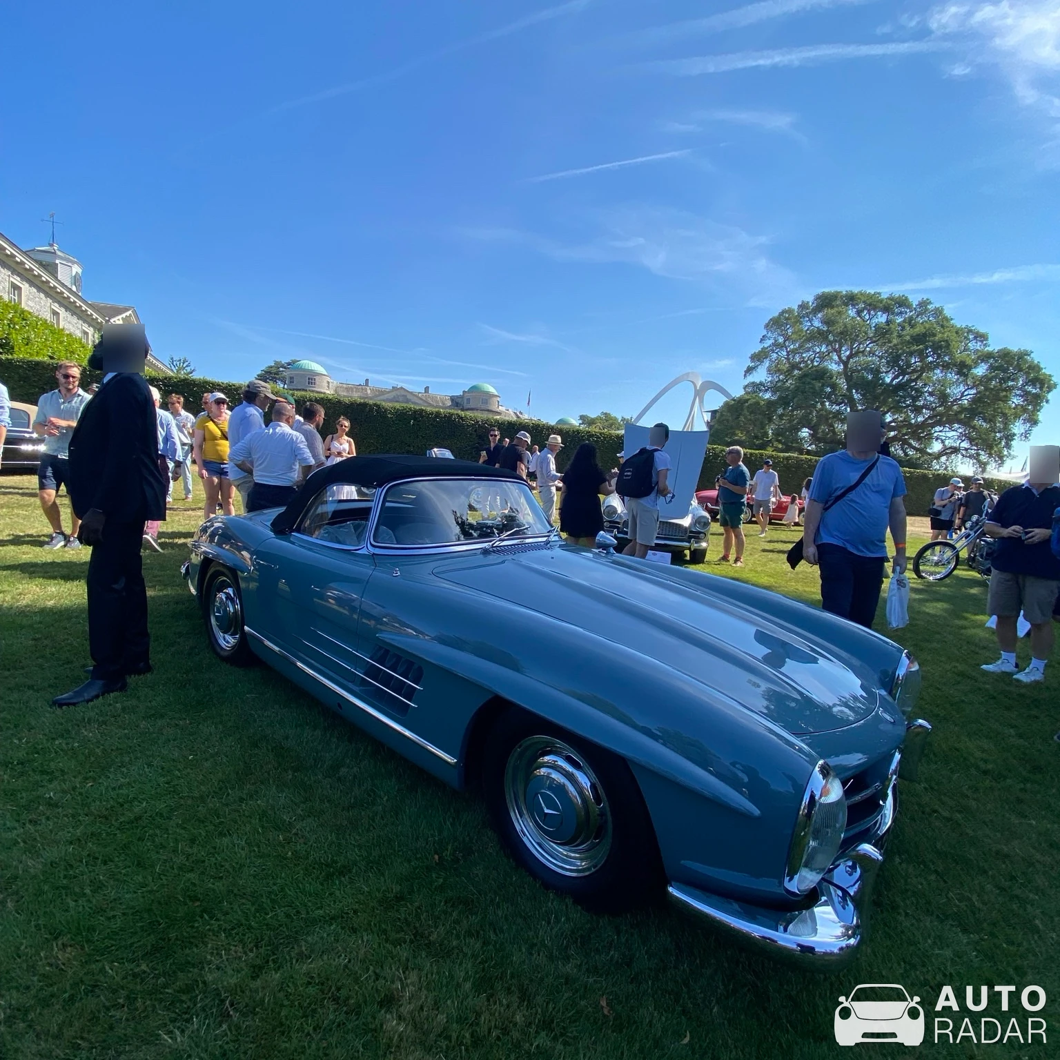 Mercedes-Benz 300SL Roadster spotted in Chichester