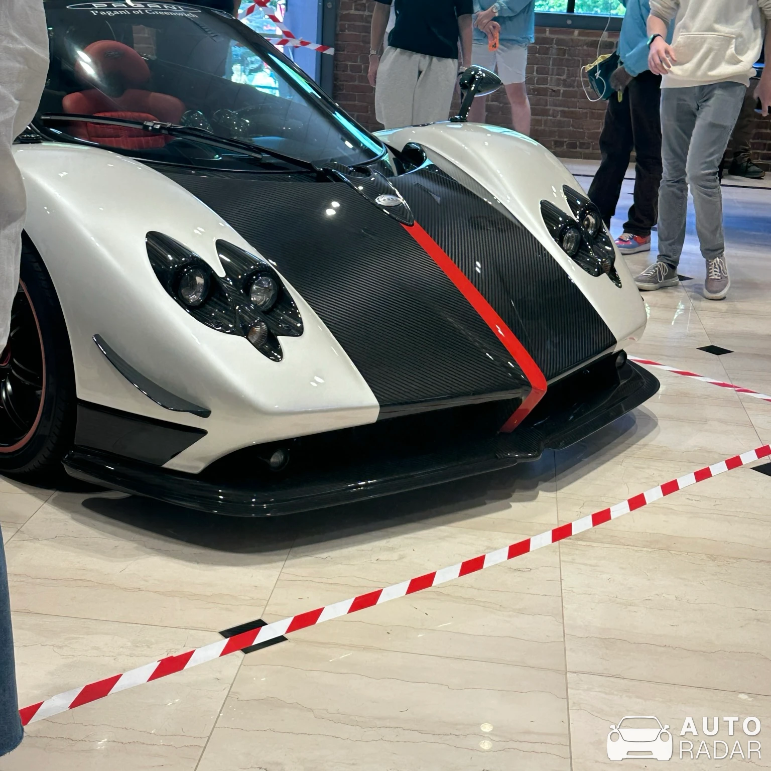 Pagani Zonda Cinque spotted in Greenwich