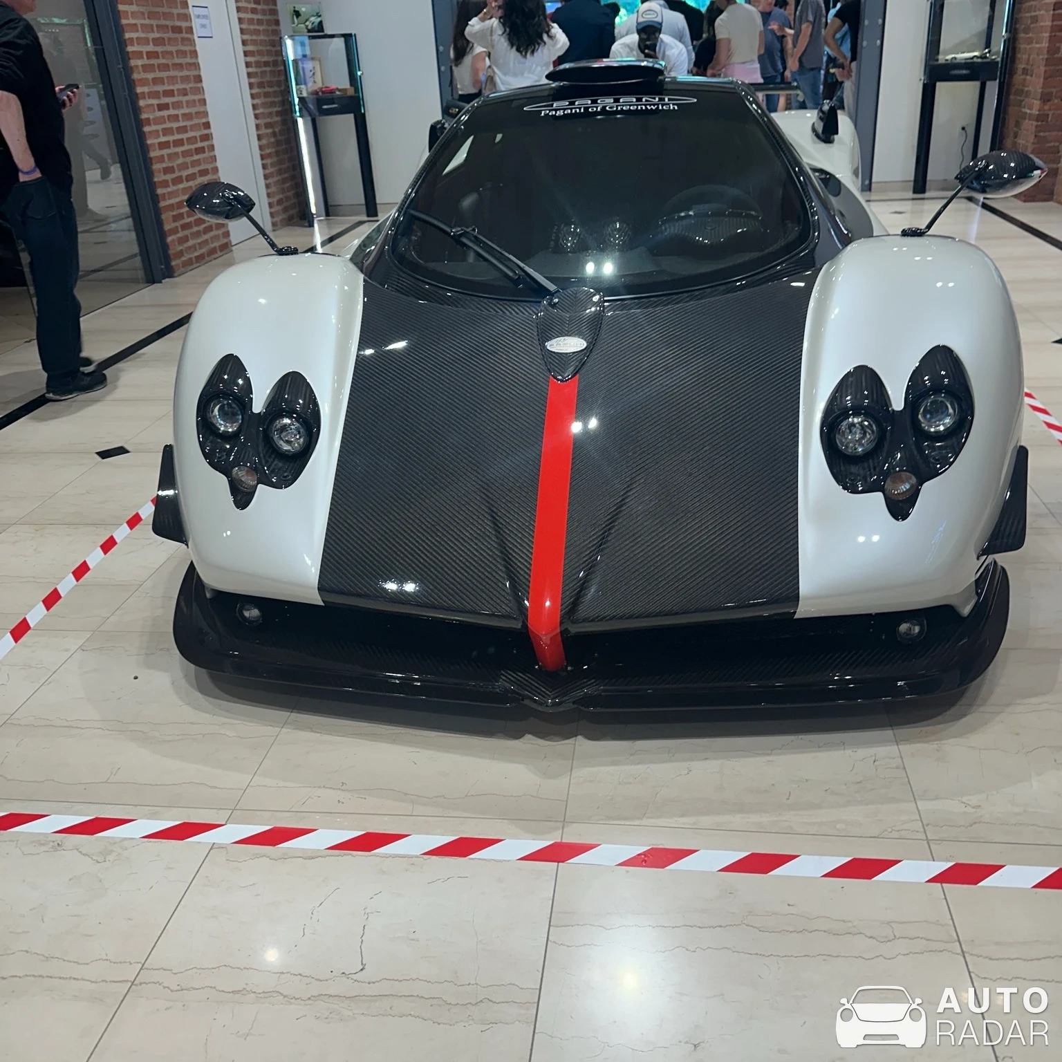 Pagani Zonda Cinque spotted in Greenwich, United States