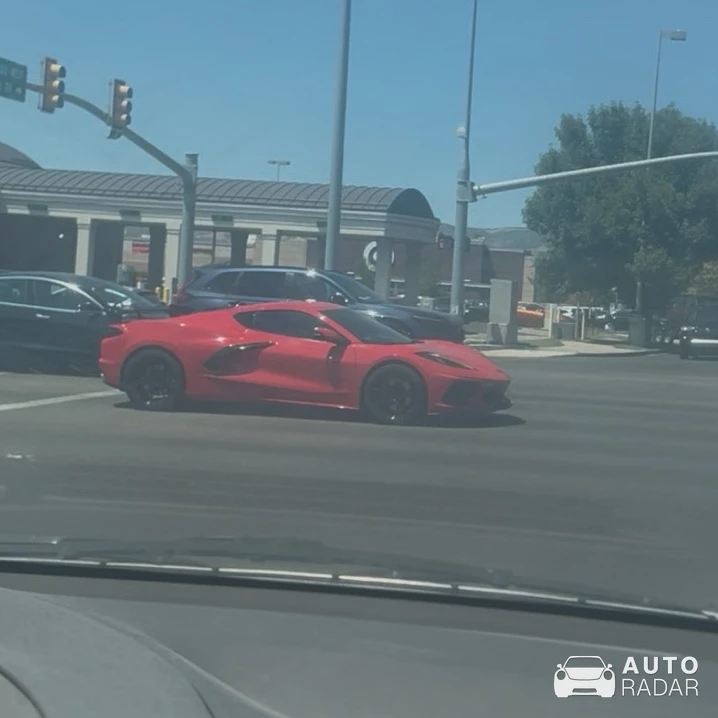 Chevrolet Corvette C8 Stingray spotted in American Fork