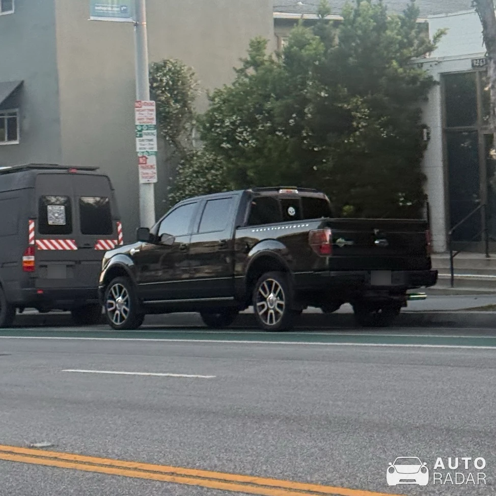Ford F-150 Harley Davidson spotted in West Hollywood
