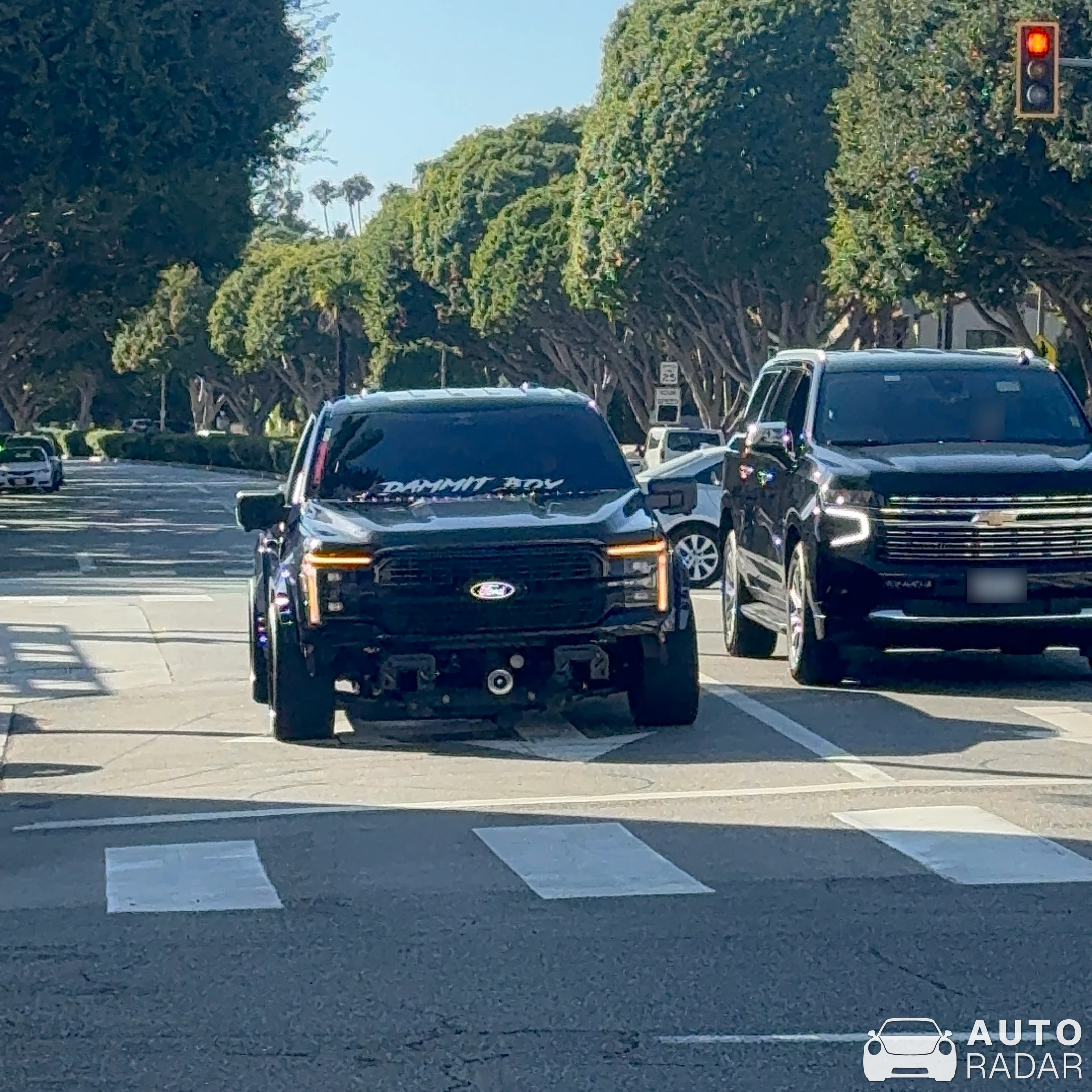 Ford F-150 Lightning spotted in Beverly Hills