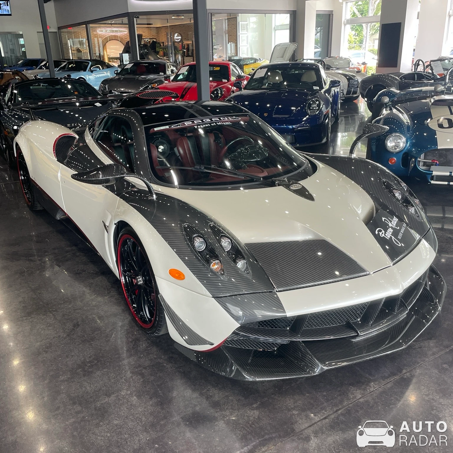 Pagani Huayra Roadster spotted in Miami